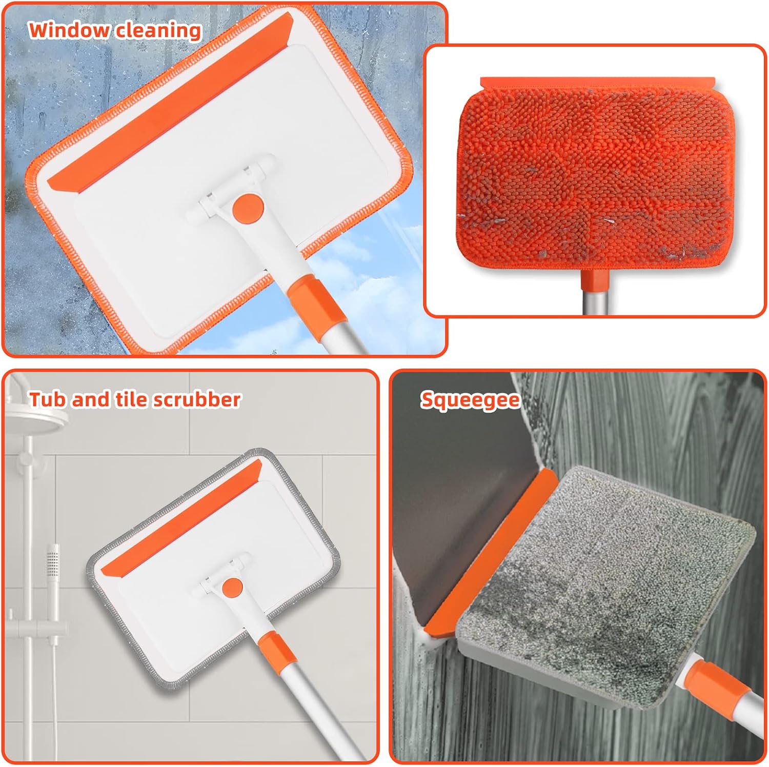 Thumbnail 5 de Qaestfy Wall & Skirting Board Cleaner Mop Tool