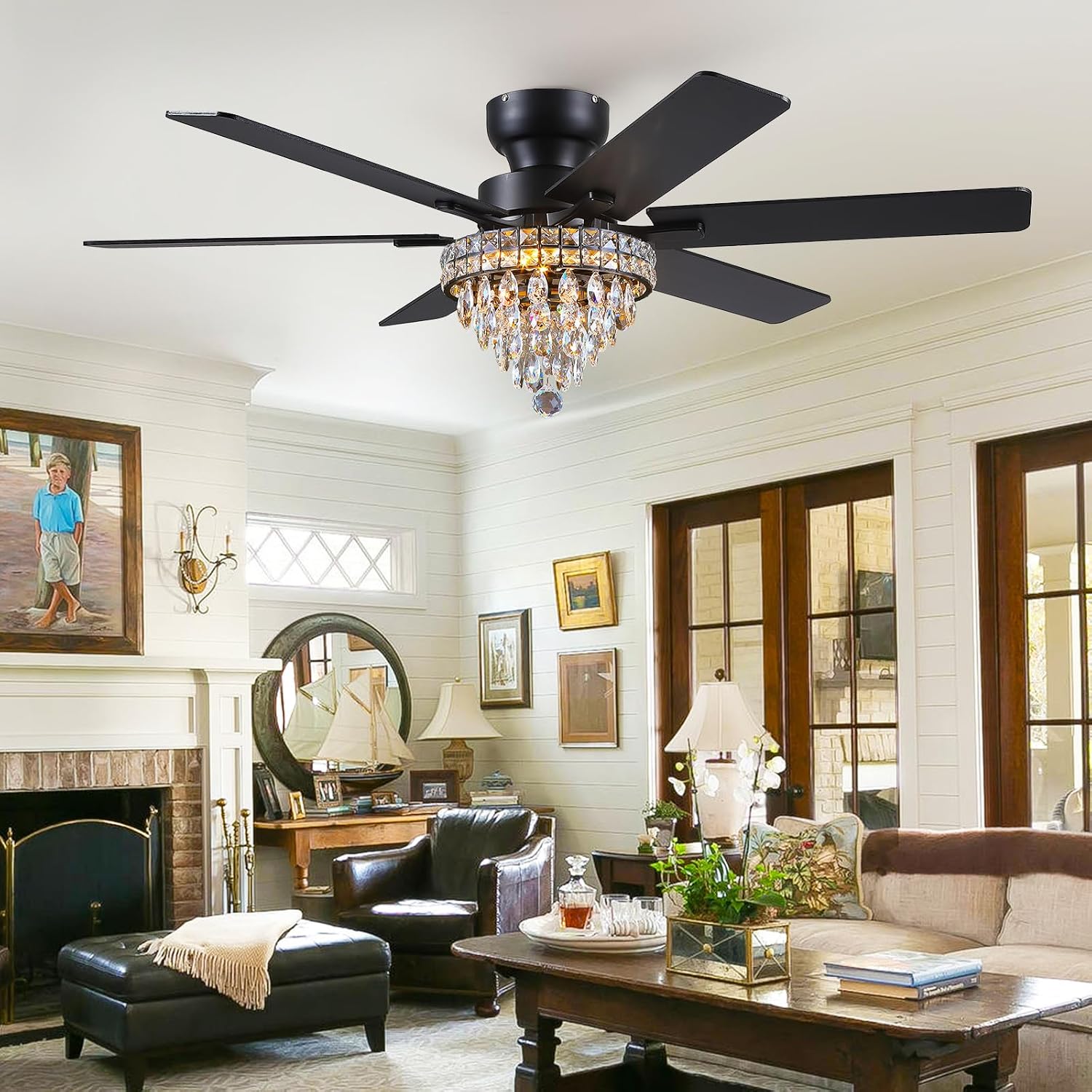 Detalle de Asyko Ceiling Fan 52-inch