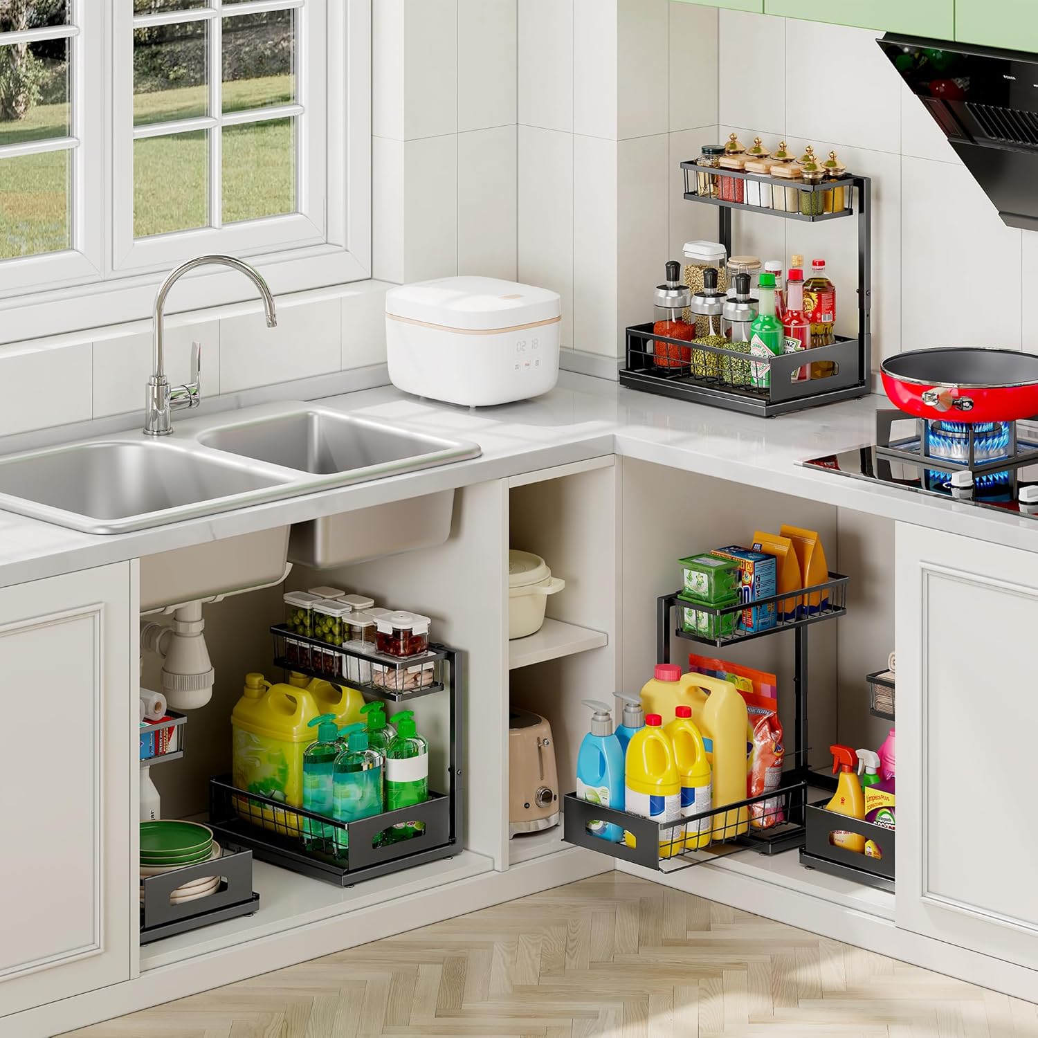 Thumbnail 5 de Under Sink Organizer 2 Pack 50 lb