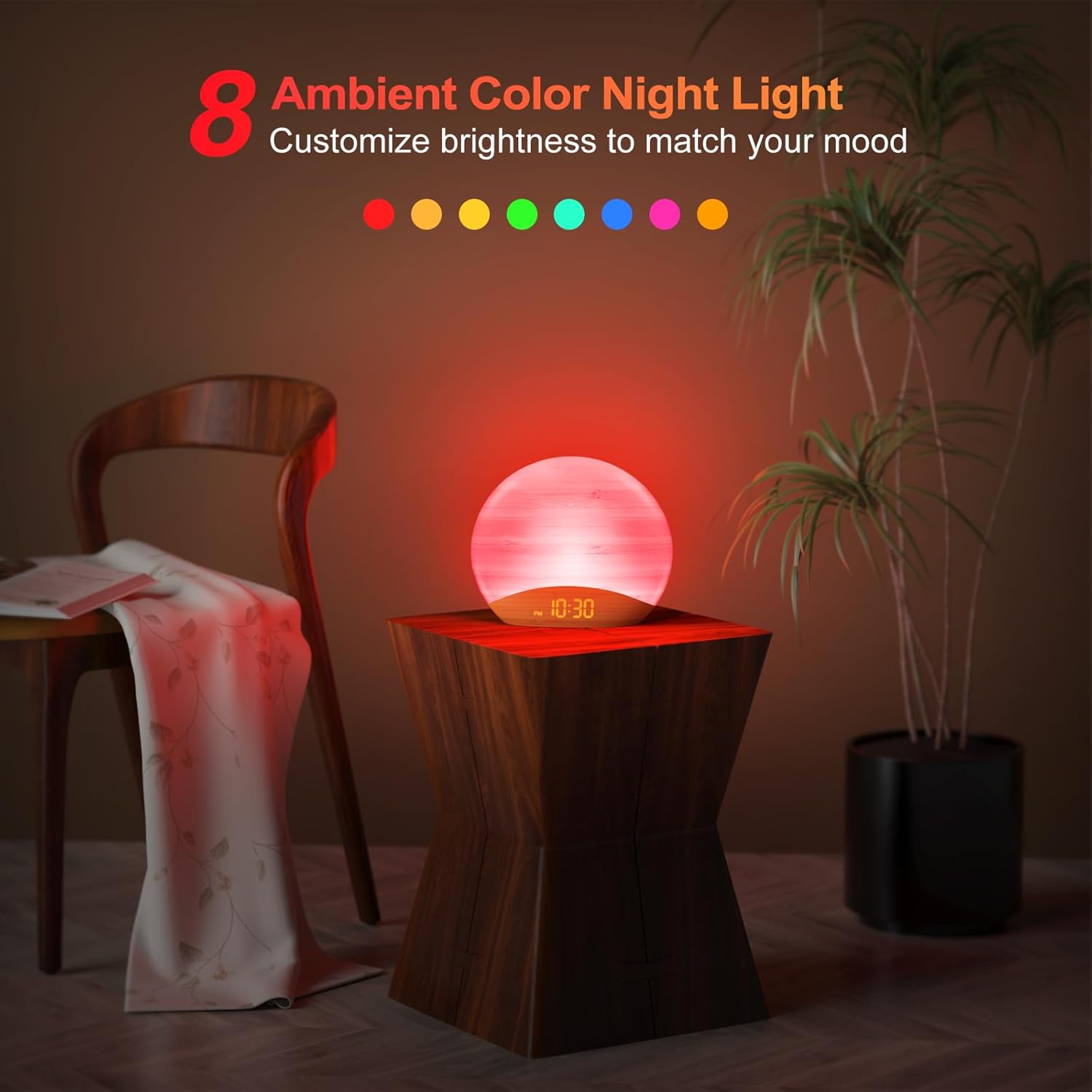 Detalle 1 de REACHER Sunrise Alarm Clock Wake Up Light