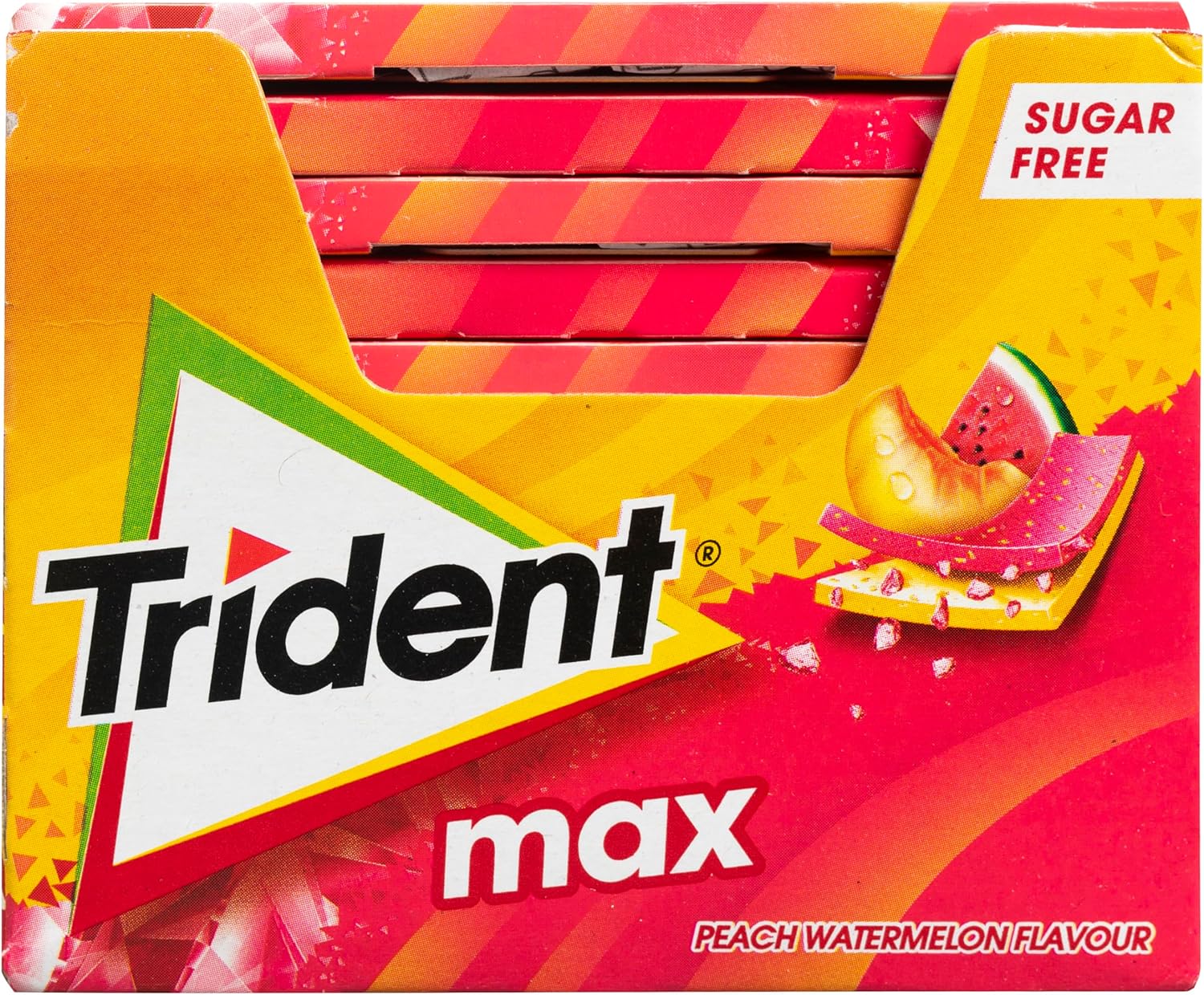 Thumbnail 1 de Trident Max Melocotón y Sandía 🍑🍉 Pack de 12 x 23 g