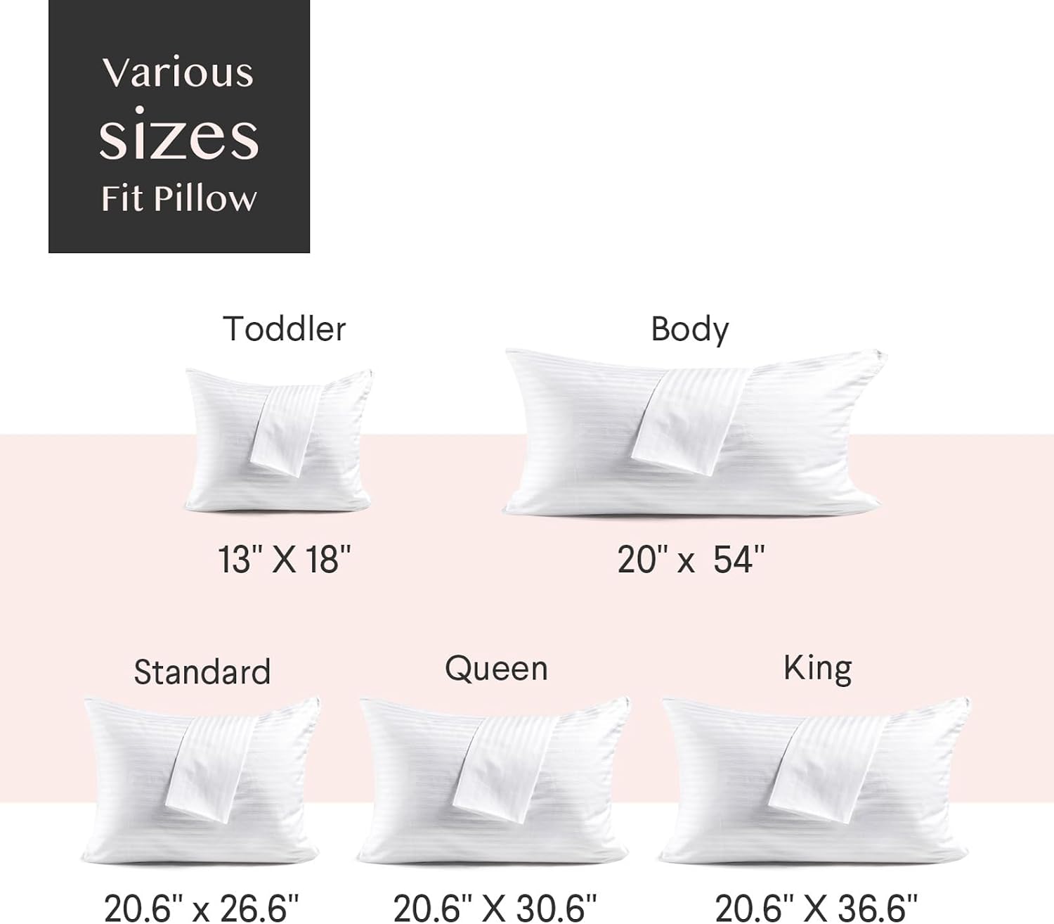 Thumbnail 5 de FAUNNA 600TC Cotton Pillow Protectors 20x26