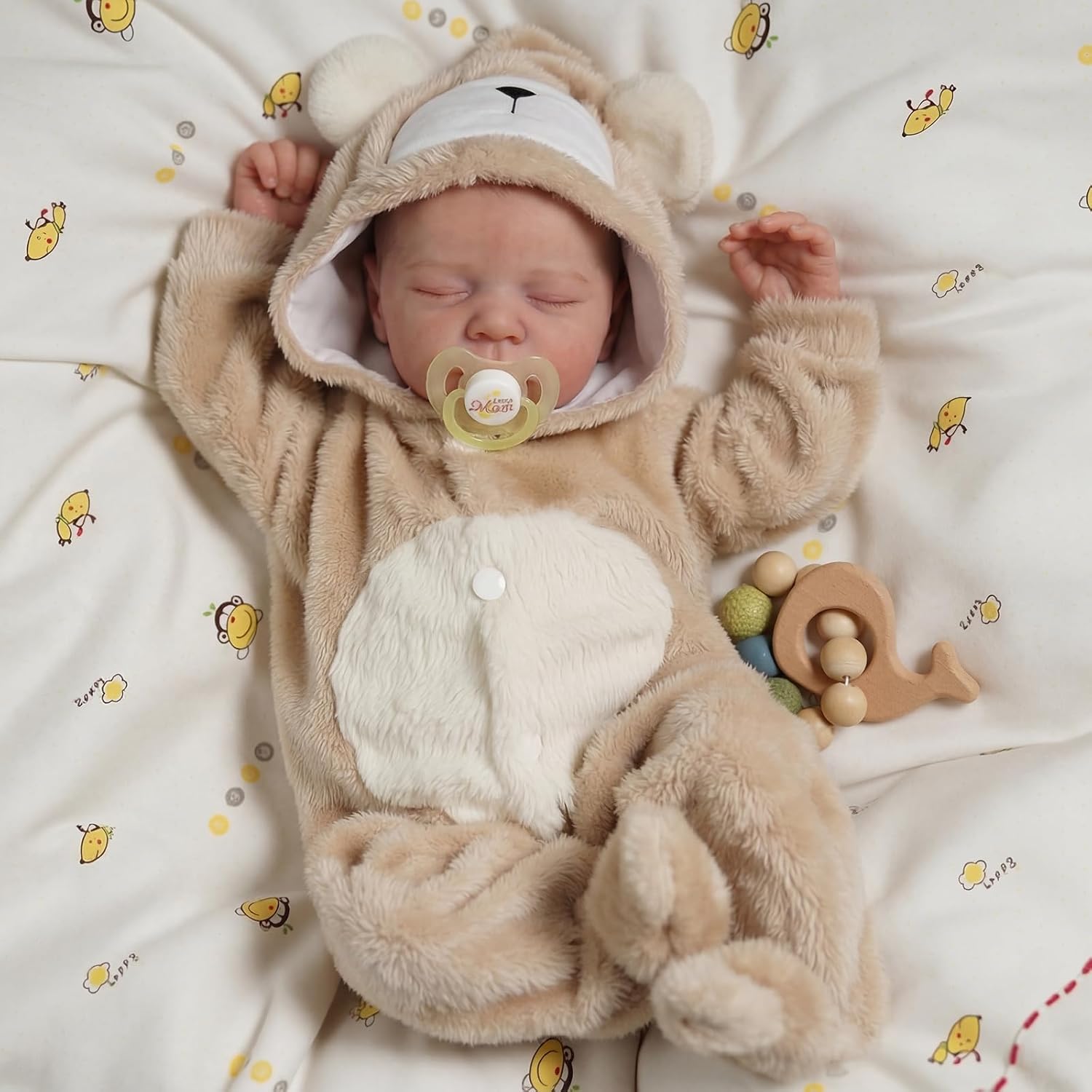 Detalle de BABESIDE Lifelike Reborn 17-Inch Doll