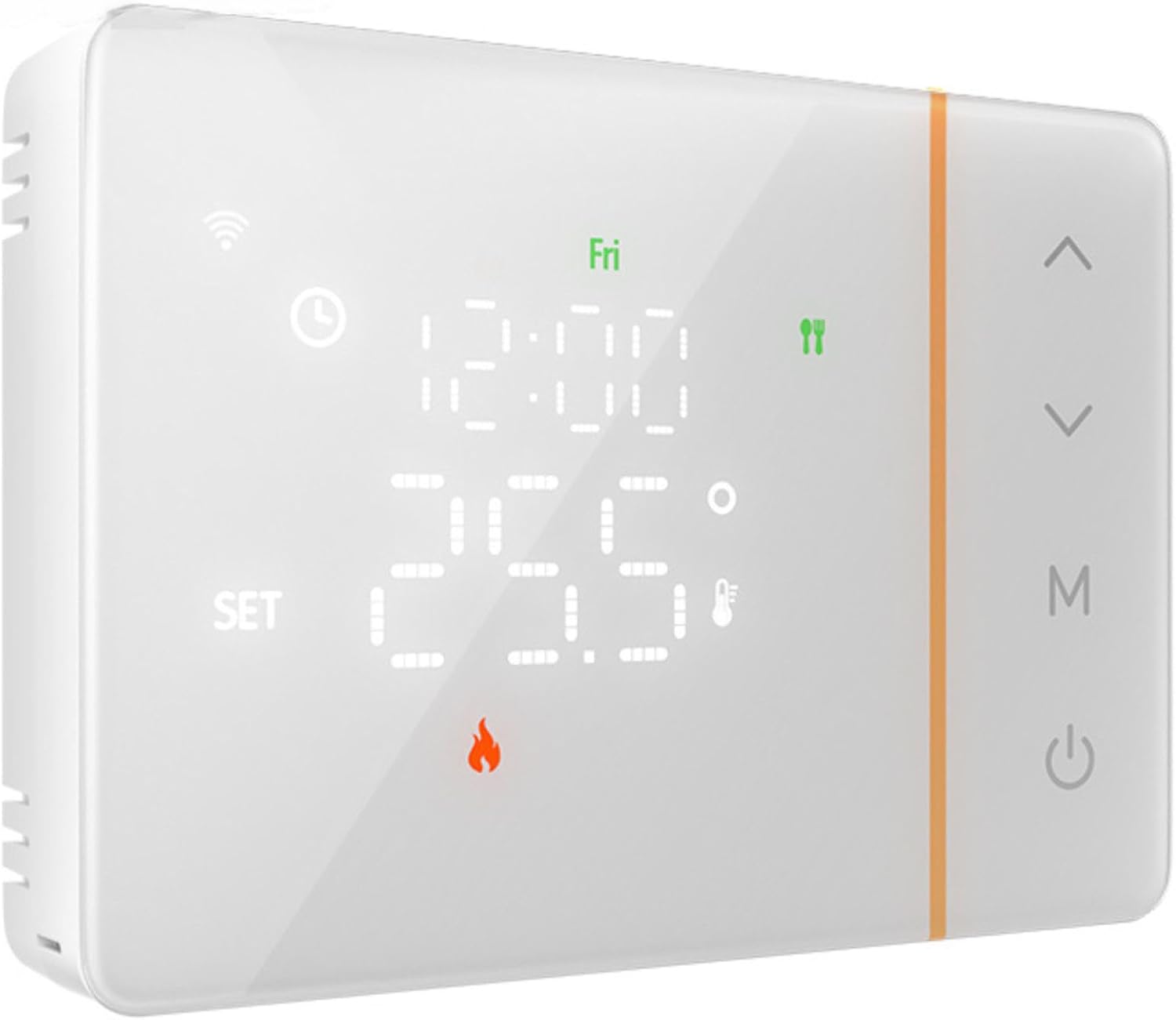 Thumbnail 6 de Termostato WiFi 503 a Batteria Nero – Controllo indipendente per Caldaie a Gas, montaggio parete o incasso