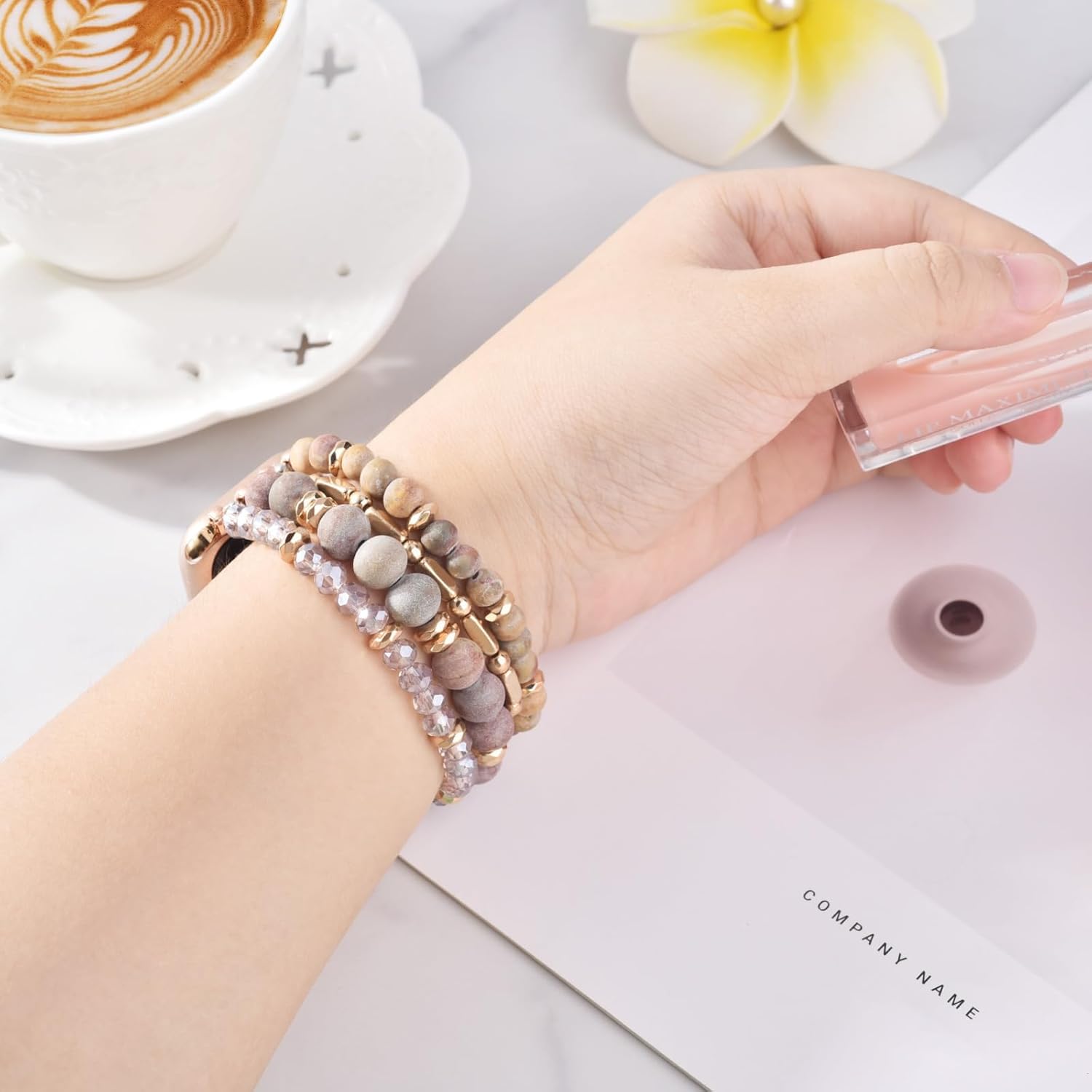 Thumbnail 5 de VISOOM Beaded Boho Bracelet for Apple Watch