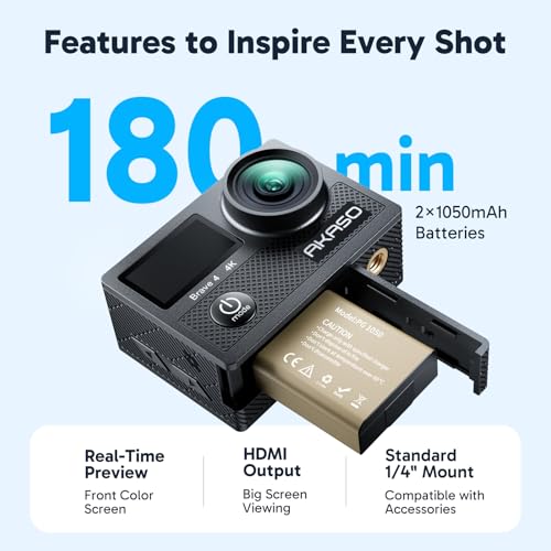 Thumbnail 6 de AKASO Brave 4 Action Camera 4K30: A Solid Underwater Companion