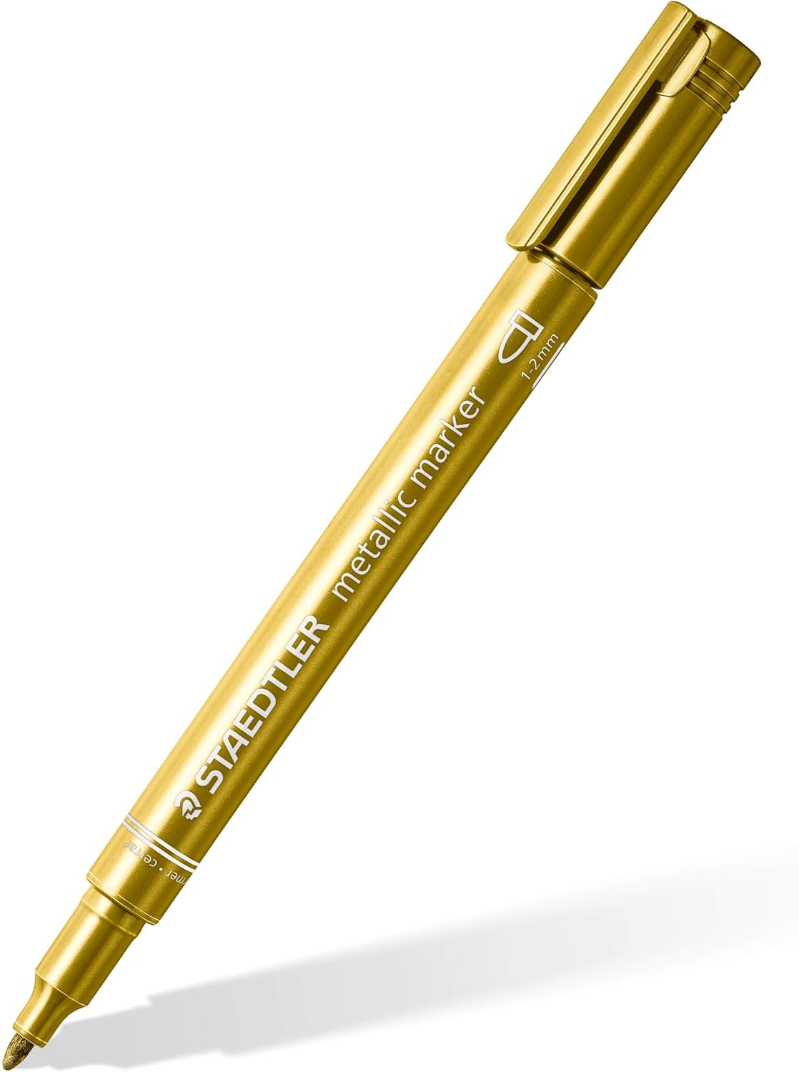 Detalle 2 de STAEDTLER 8323 TB10 Design Journey Metallic Pen, 1–2 mm, Wallet of 10
