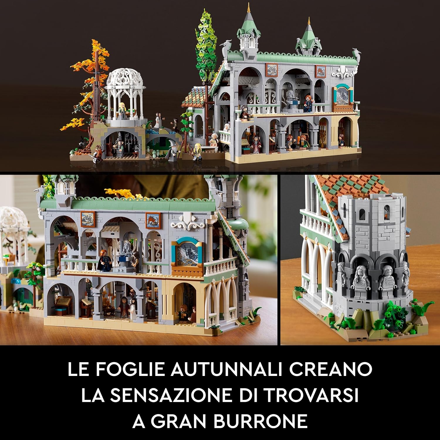 Thumbnail 2 de LEGO 10316 Icons Il Signore degli Anelli: Gran Burrone – maestoso set da collezione per adulti