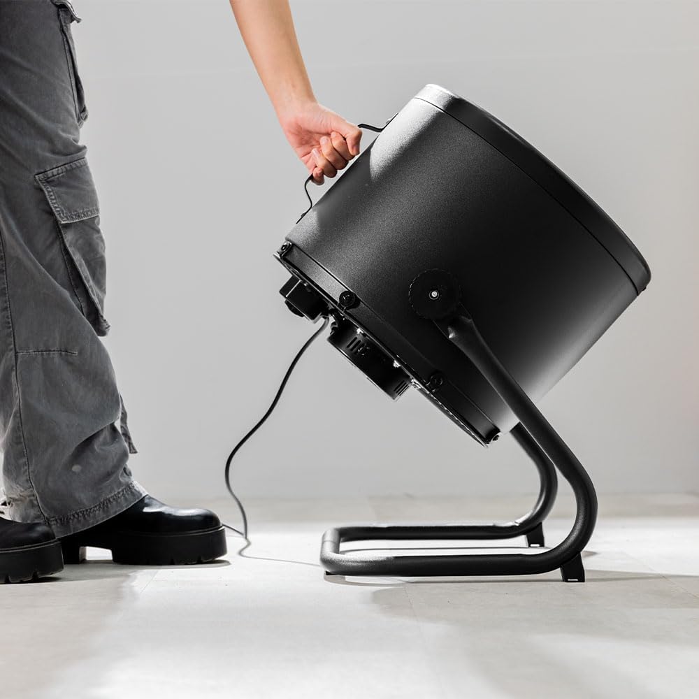 Thumbnail 5 de Cecotec Proindustry Flowcannon – Ventilatore da pavimento industriale 150W, 3 velocità, 4800 m³/h