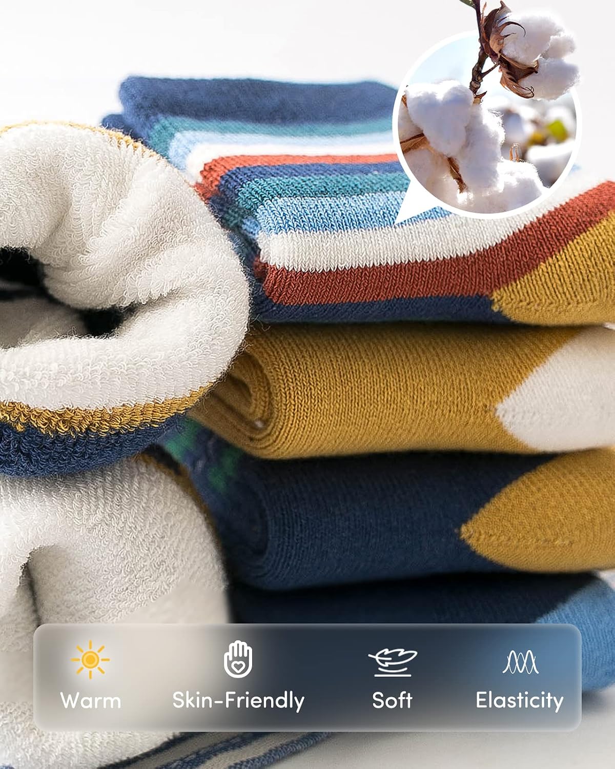 Detalle 2 de Adorel Thermosocken 5er-Pack Jungen
