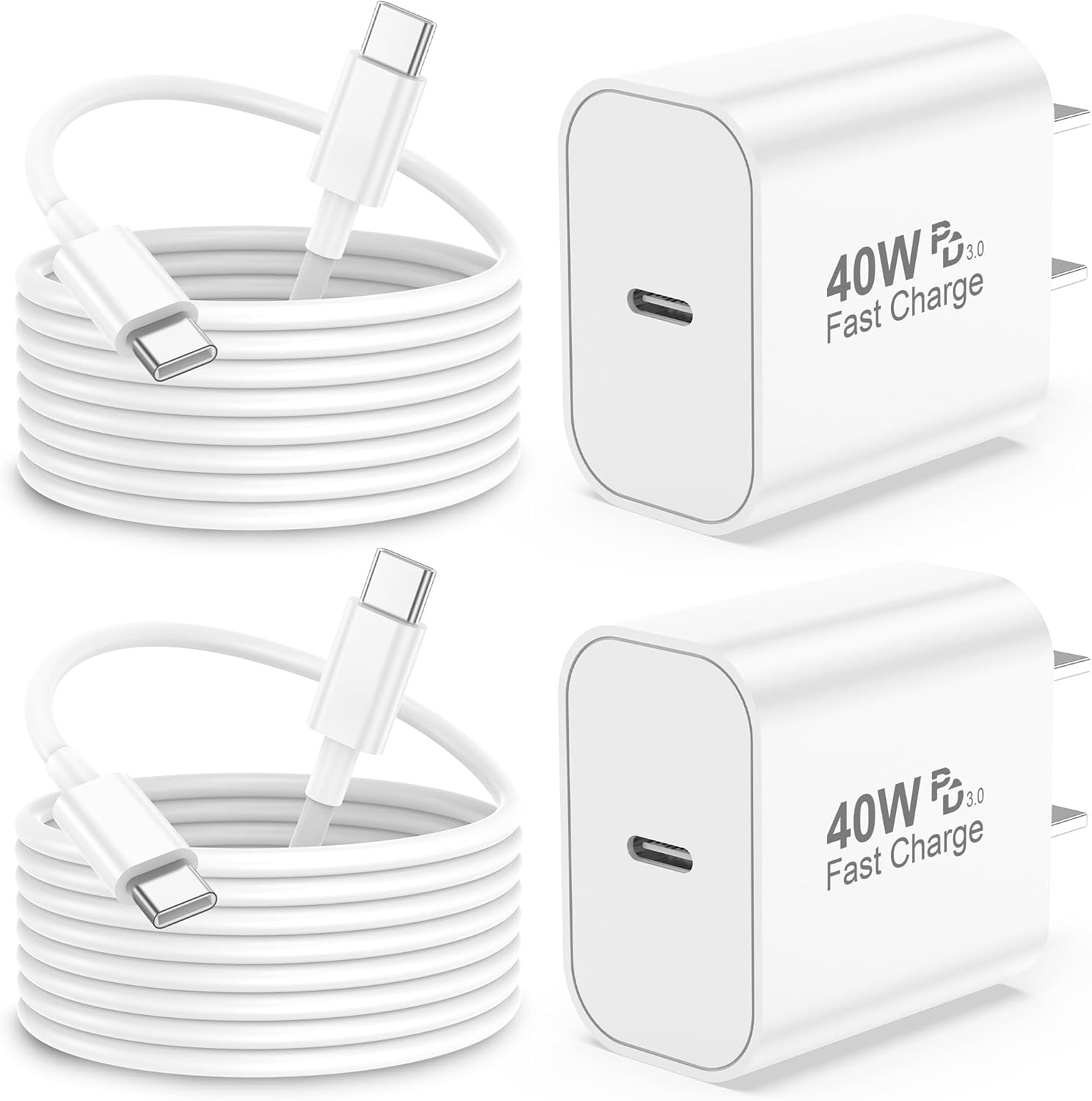 Detalle de iPhone 17 Pro Max Charger 40W