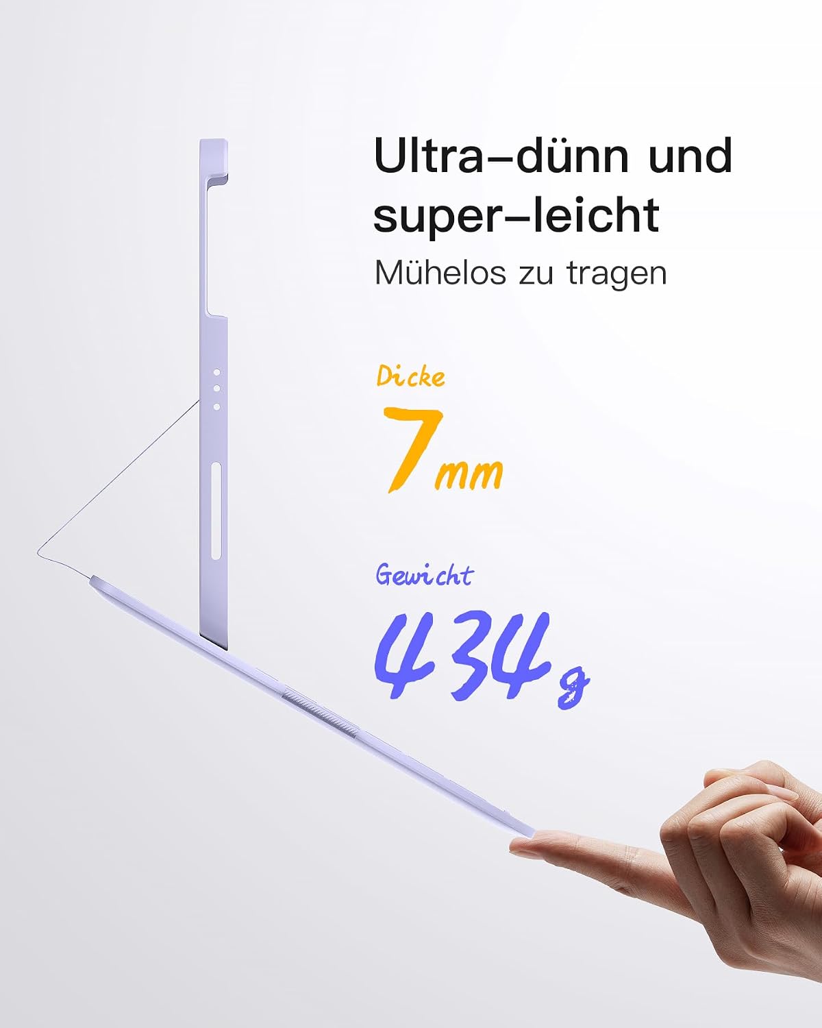 Thumbnail 2 de Inateck iPad Hülle mit Tastatur 11 Zoll