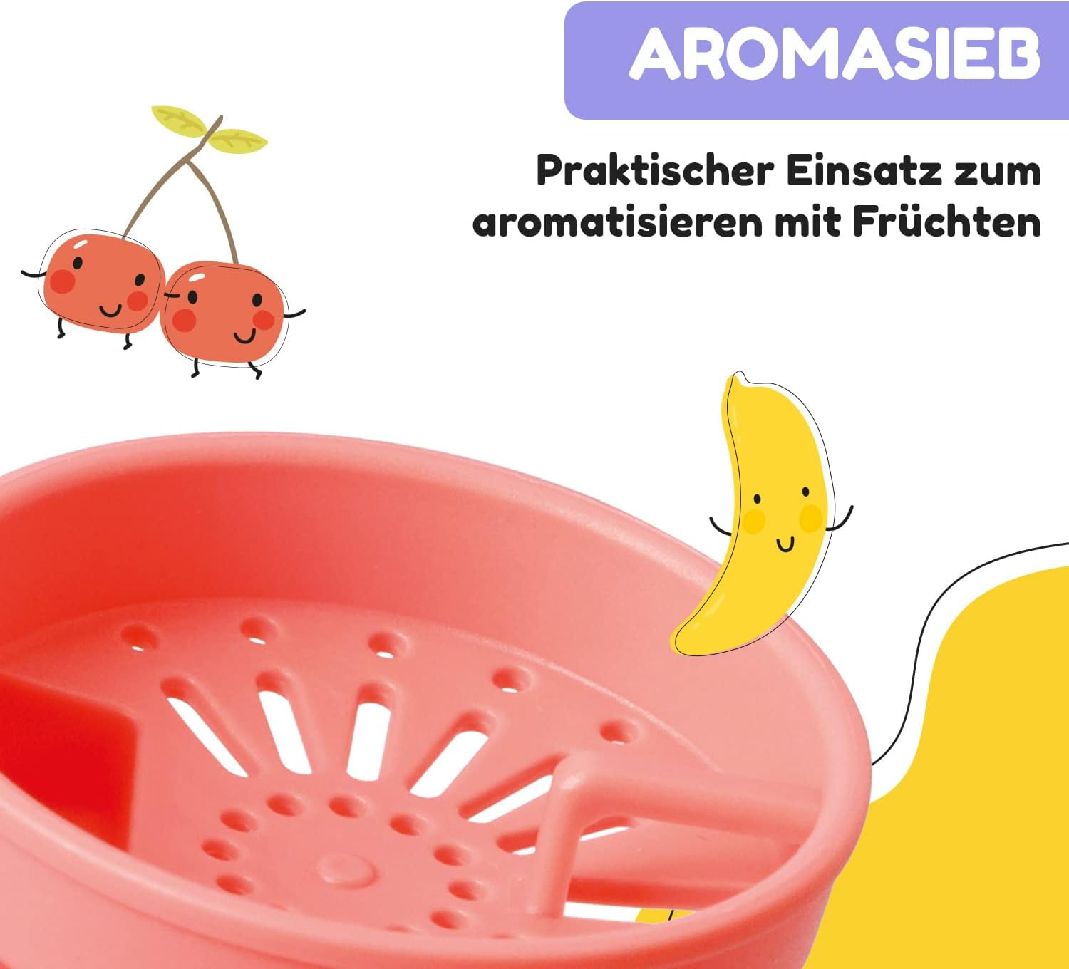 Thumbnail 5 de Klarstein Sport-Wasserflasche Koralle 350 ml