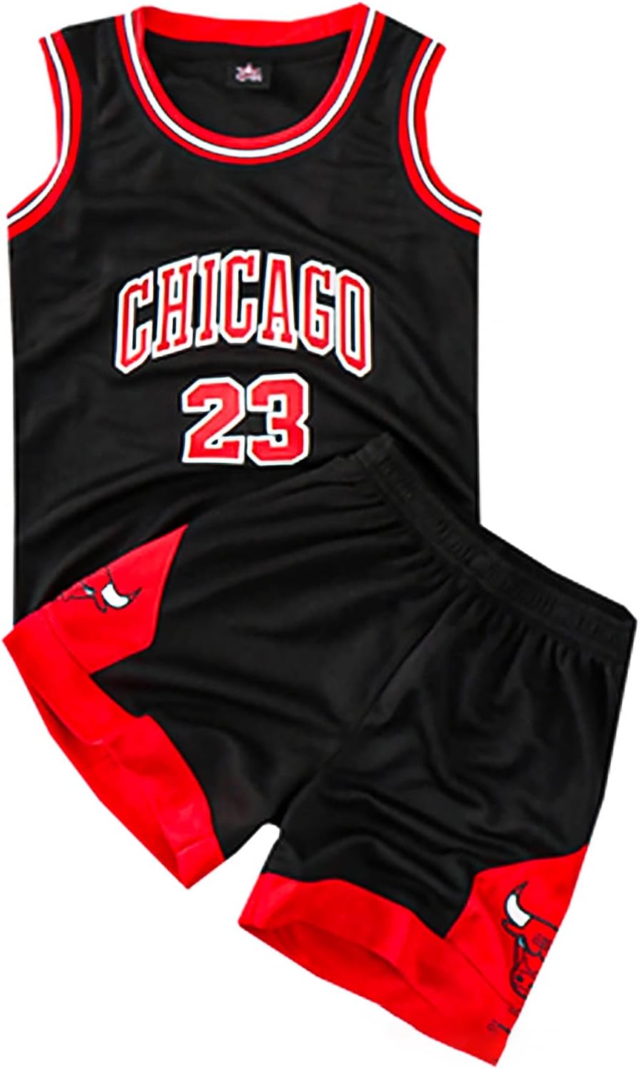 Thumbnail 5 de ISOVNUS Completo da Basket Bambino 2 Pezzi – Maglietta reversibile e Pantaloncini in mesh per bambini 3–15 anni