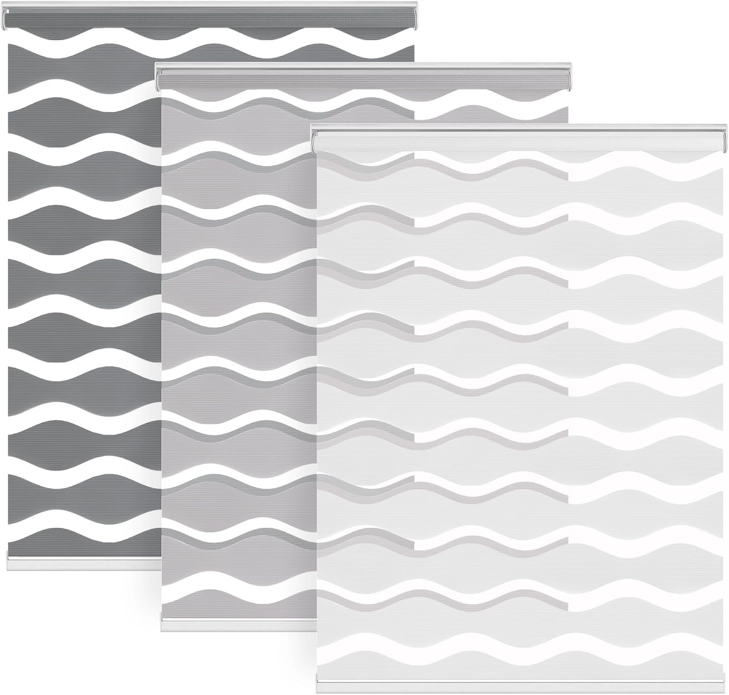 Detalle de LazBlinds Cordless Zebra Blinds 29 x 48 inches