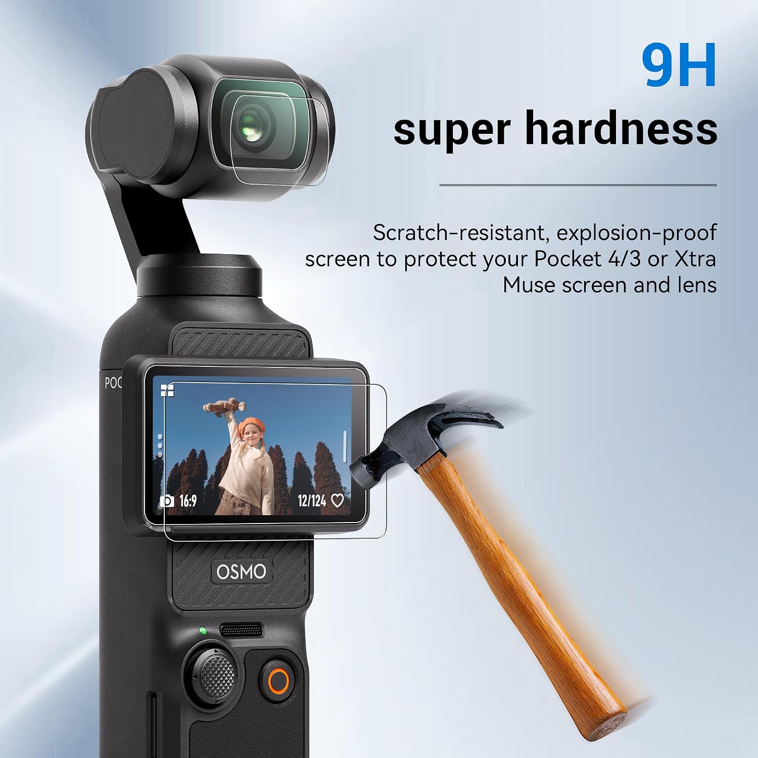 Detalle de CYNOVA Screen Protector Tempered Glass