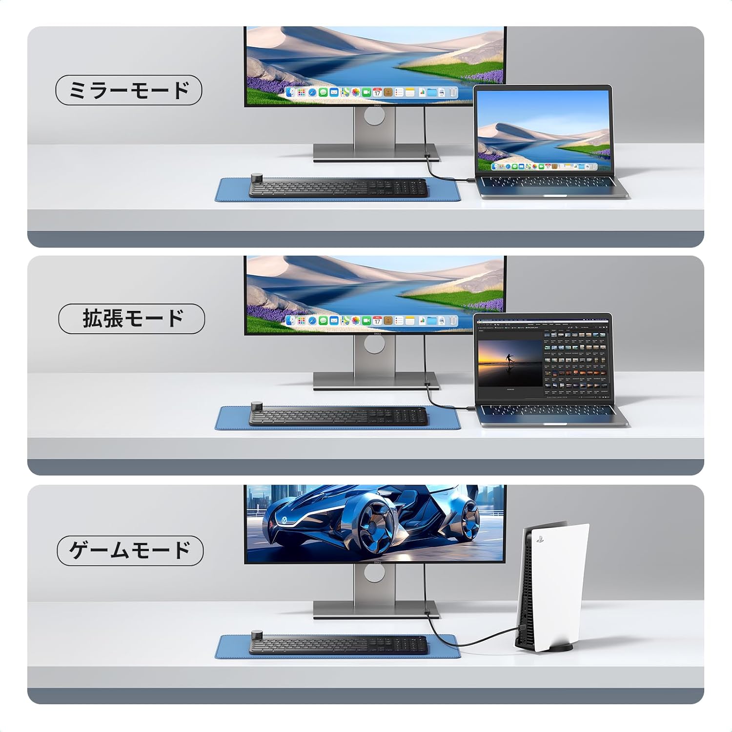 Detalle de UGREEN HDMI延長ケーブル 0.5m、4K60Hz・3D対応、オス-メス端子