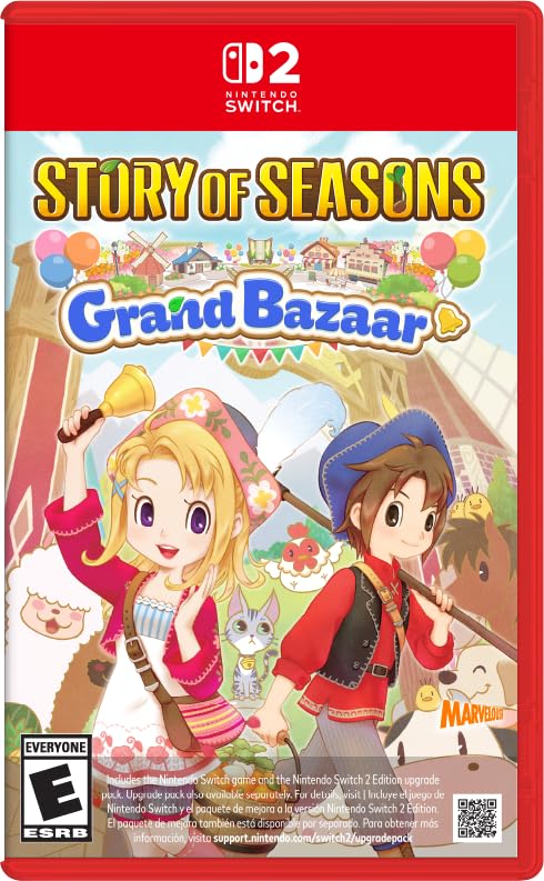 Detalle de XSEED Games Story of Seasons: Grand Bazaar for Nintendo Switch 2