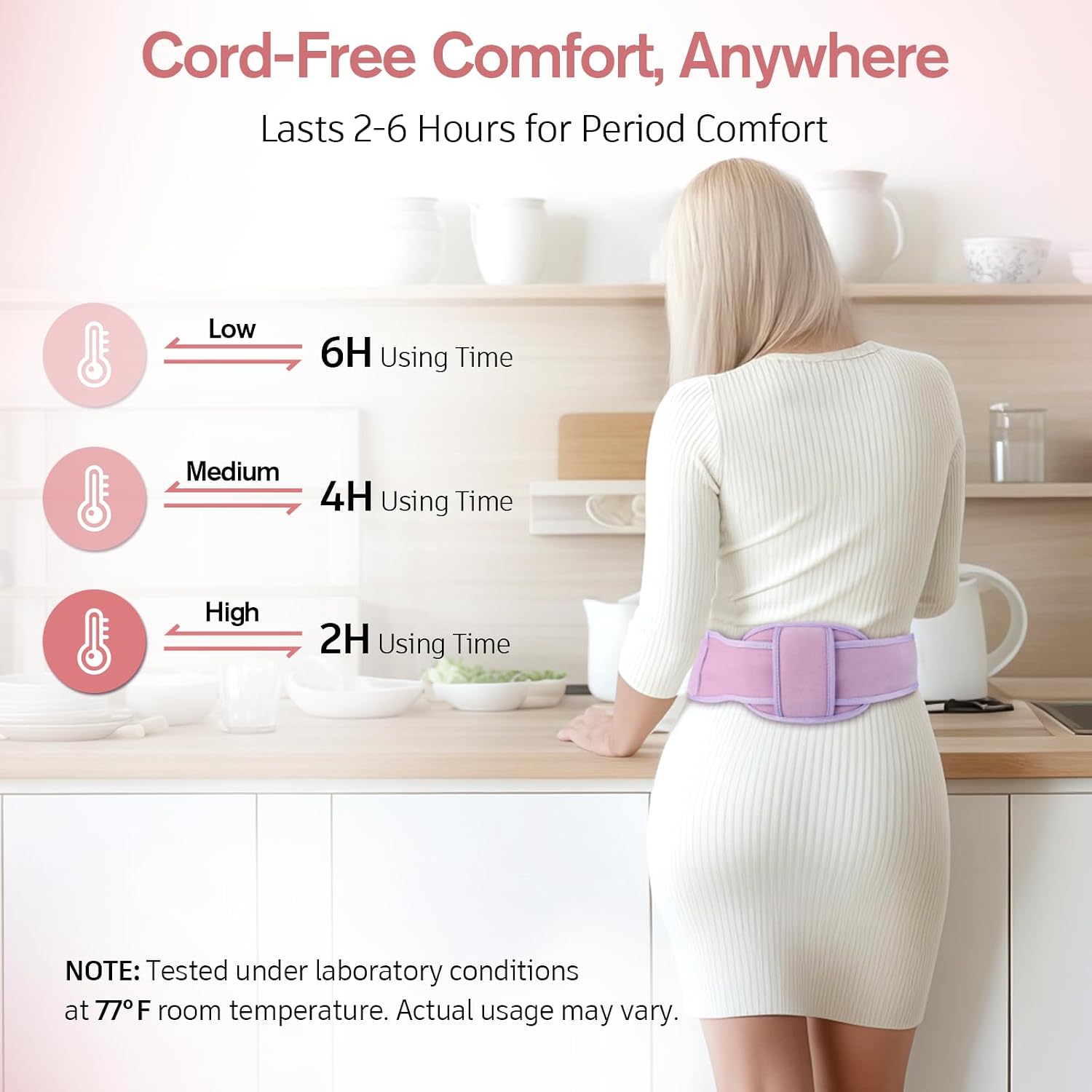 Detalle de Comfytemp Wearable Heating Pad, 5000mAh