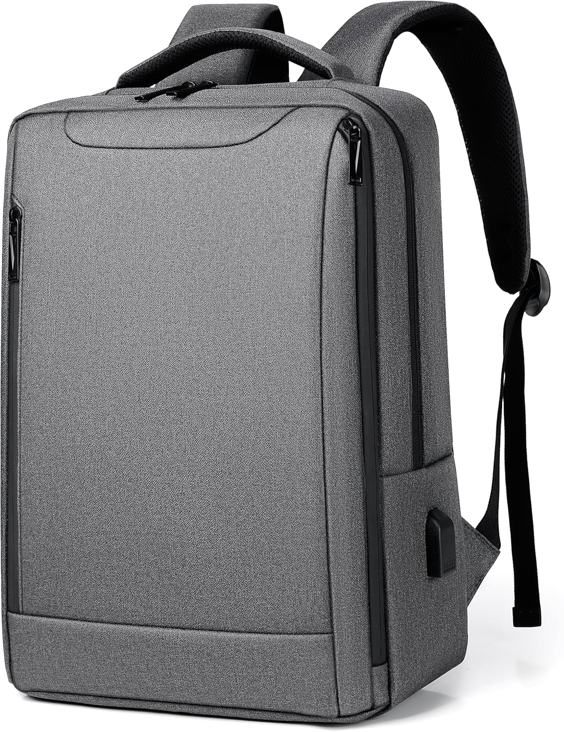 Detalle de Mixroom Zaino Porta PC con Scomparto Custodia per Laptop fino a 15.6" – Modello Z38, Grigio