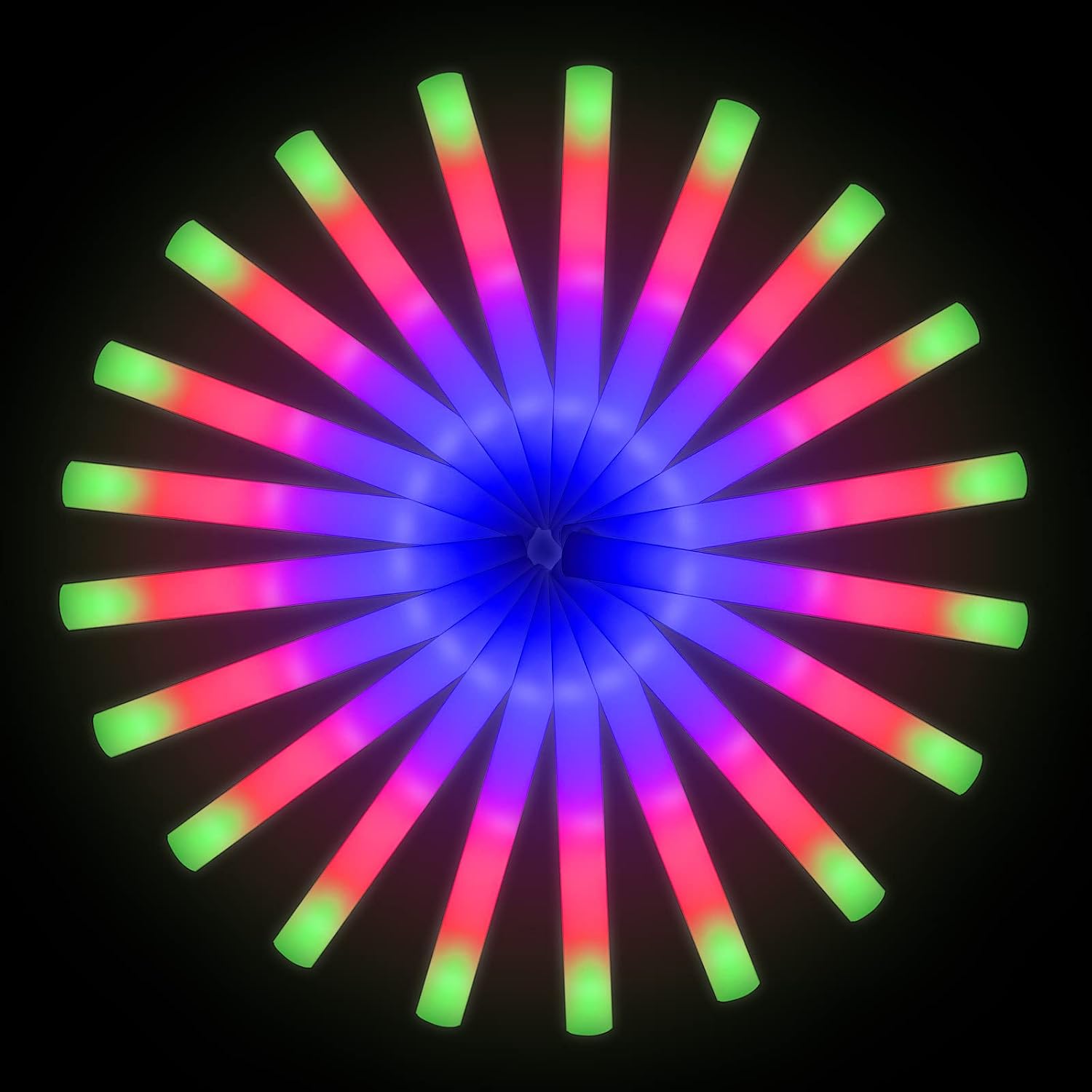 Imagen de LifBetter 118 pcs Glow Foam Sticks with 3 Modes – LED Foam Light Up Sticks for Parties en OfertitasTOP