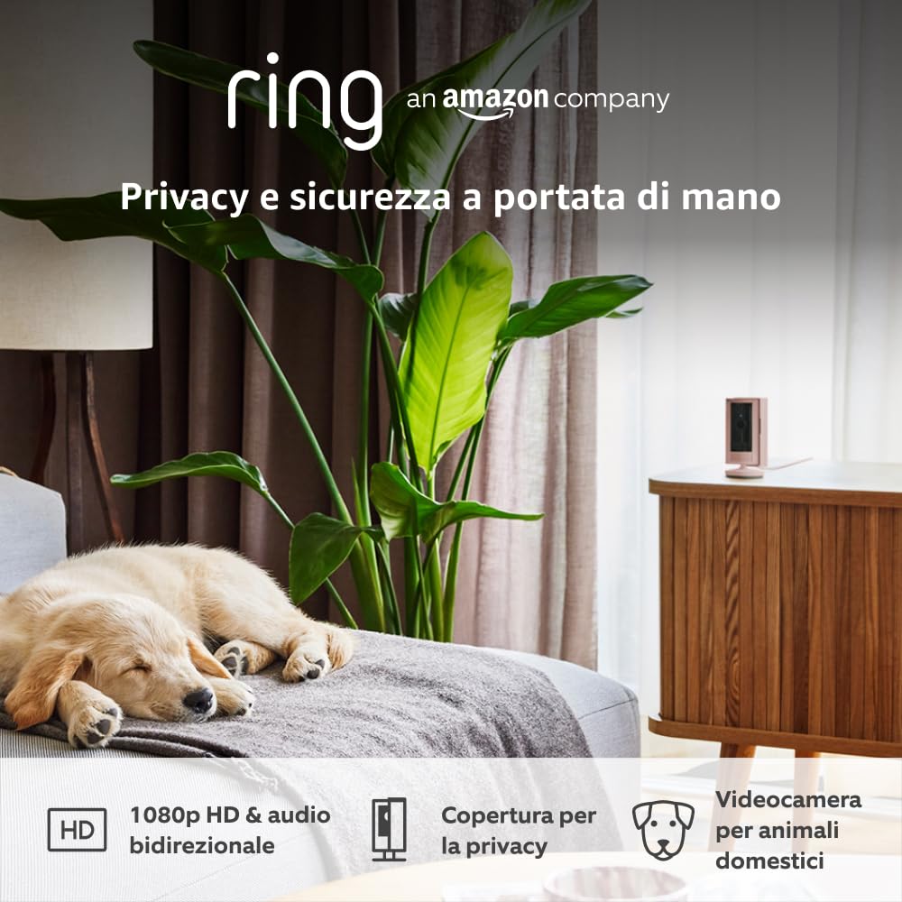 Detalle de Ring Indoor Camera 2ª gen telecamera 1080p