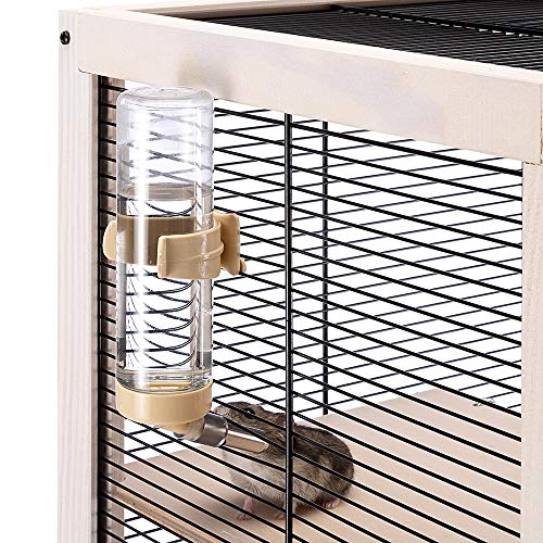 Detalle 1 de Ferplast HAMSTERVILLE jaula de madera para hámsteres 🐹