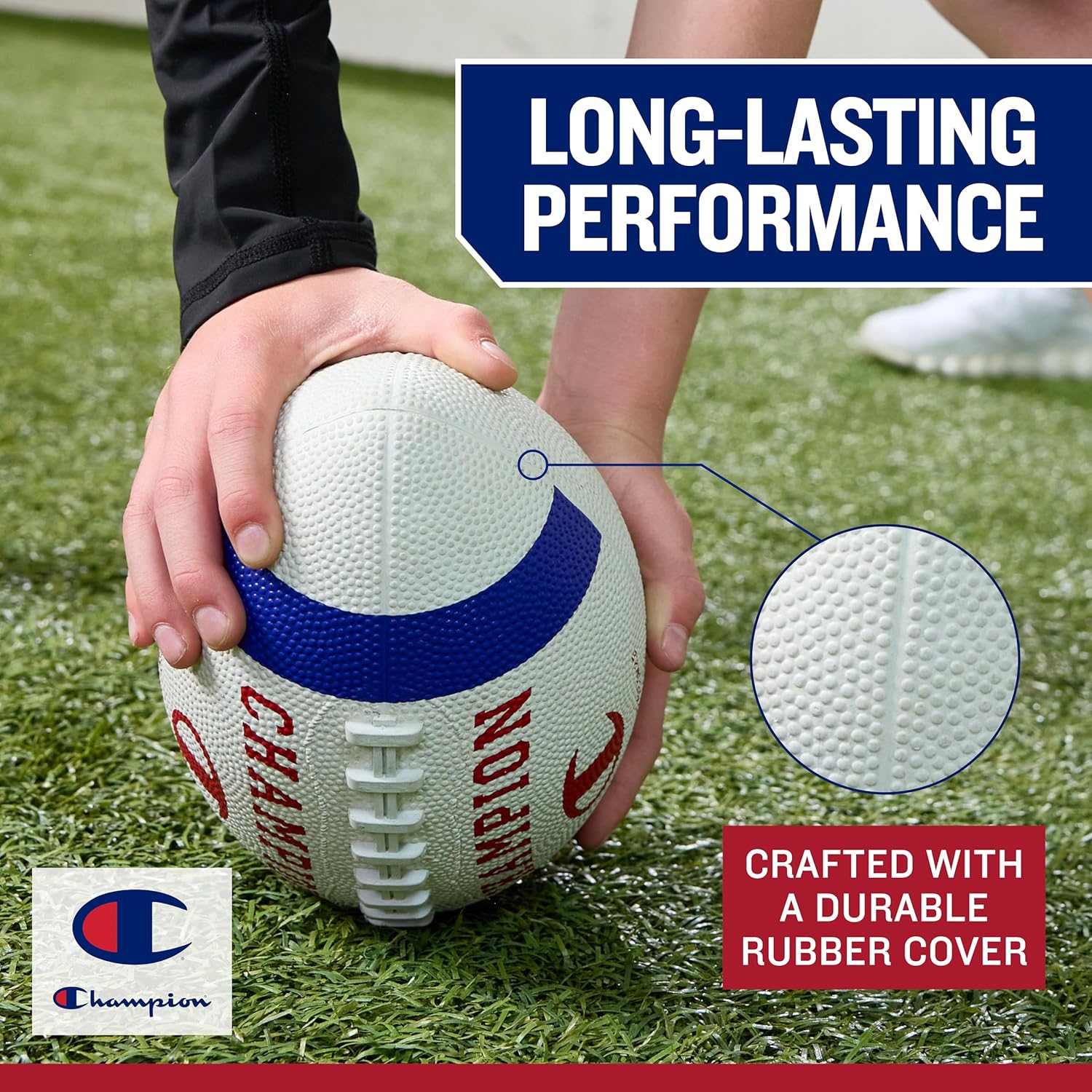 Detalle 2 de Champion Blitz Football All-Weather with Enhanced Grip 🏈