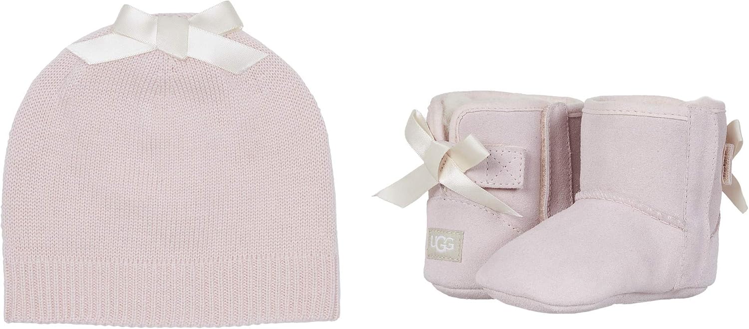 Thumbnail 6 de UGG Infant Bootie and Beanie Set in Suede
