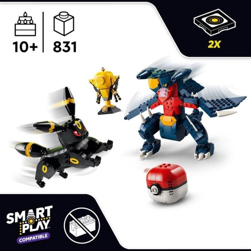 Thumbnail 3 de LEGO Pokémon Smart Play Batalla Noctali y Carchacrok 72165 – 831 piezas