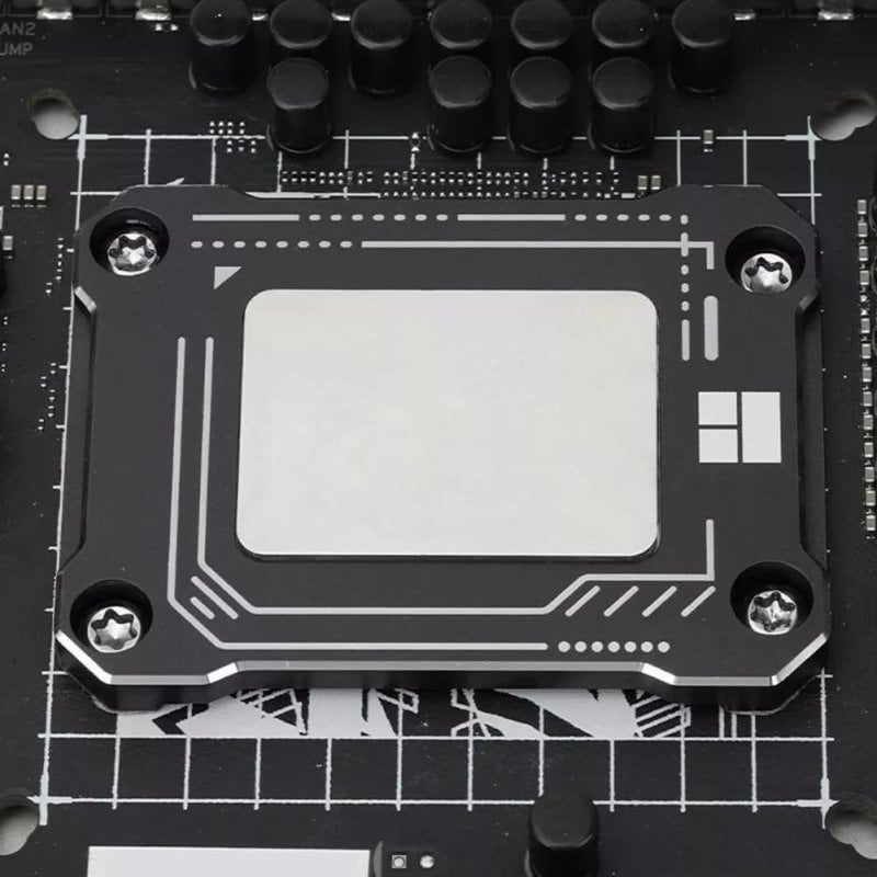 Detalle de Thermalright TR-L17BCF-BK: Marco Corrector de Curvatura para LGA 1700