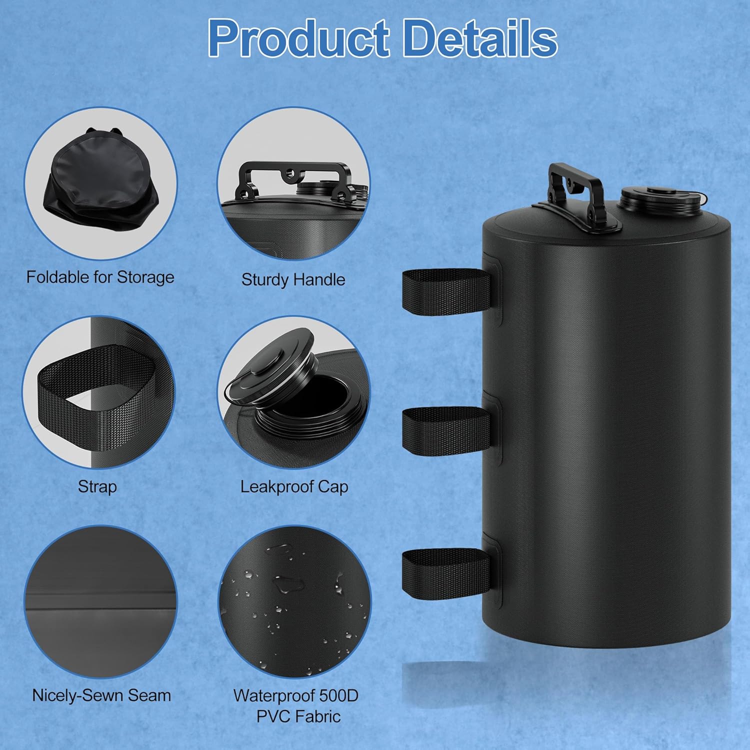 Thumbnail 2 de SONAMBULO gazebo canopy weights 88 lbs 4 pack
