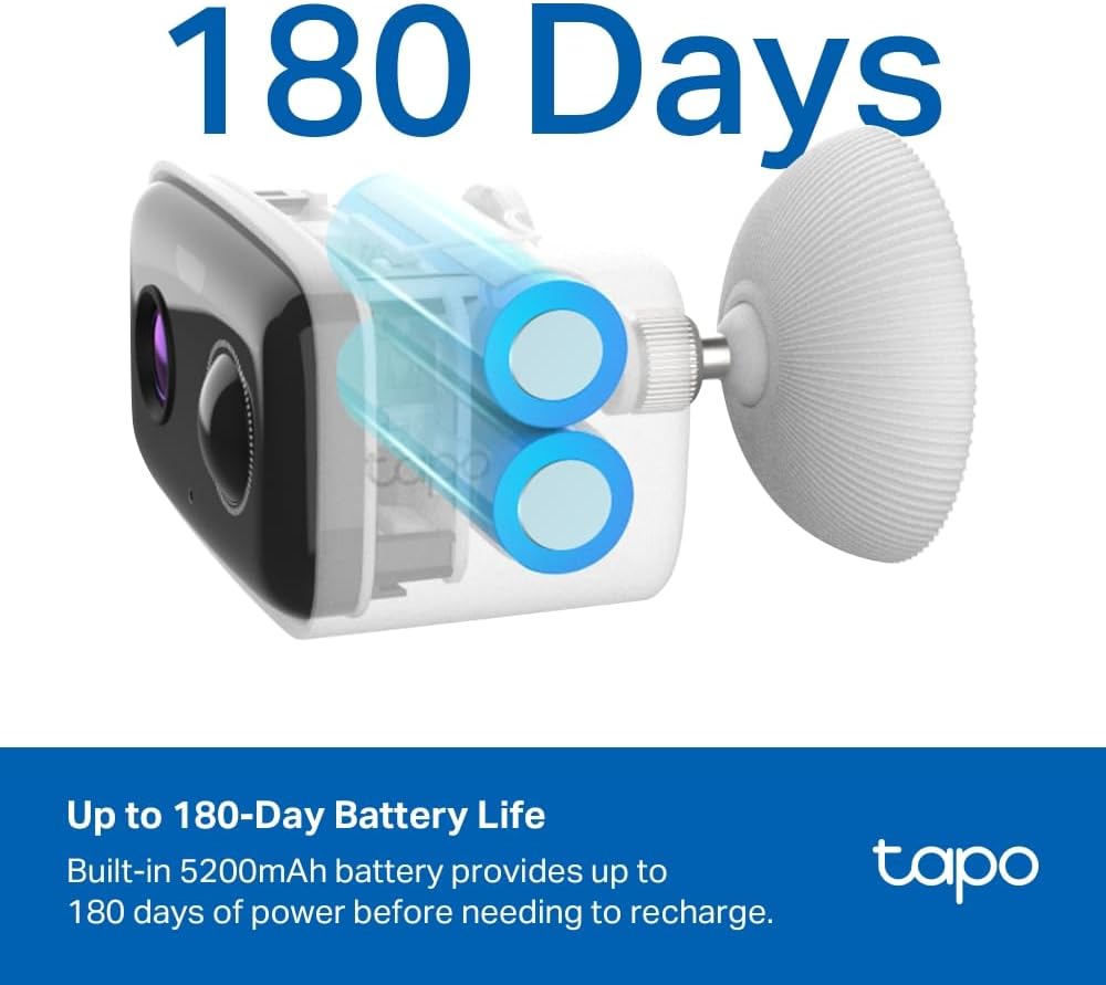 Detalle de Tapo C400 Battery Security Camera 5200mAh