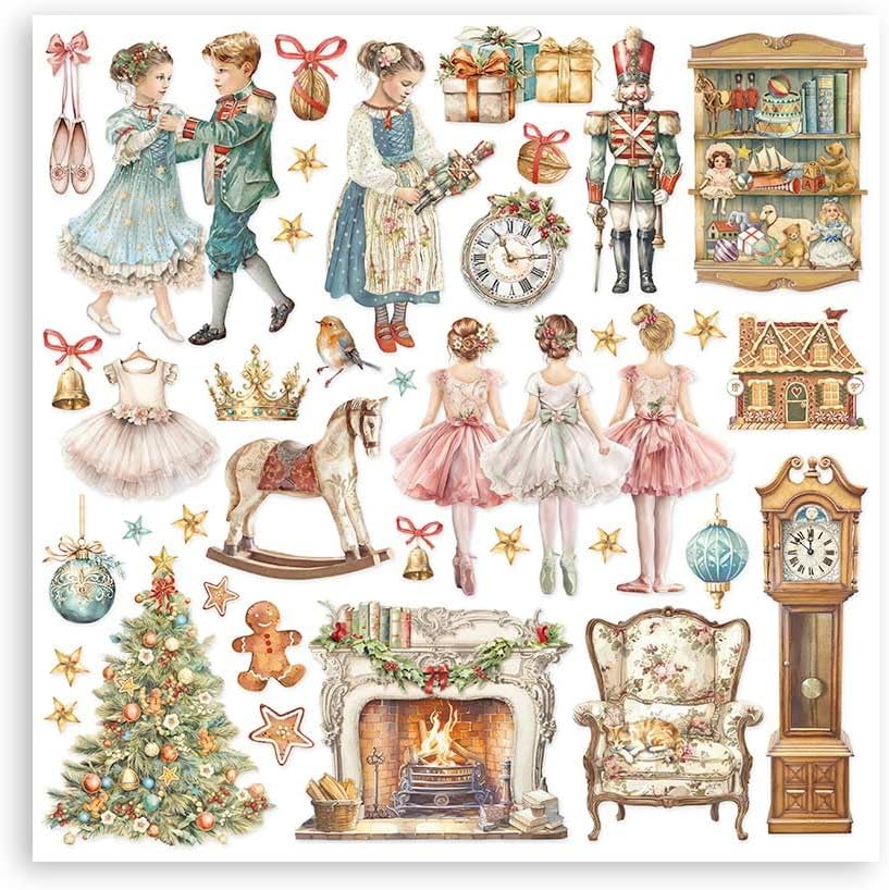 Thumbnail 3 de Papier Stamperia pour scrapbooking 📄