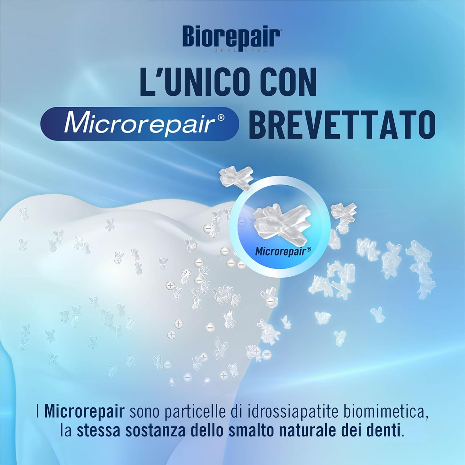 Detalle de Biorepair Advanced Dentifricio Scudo Attivo Anticarie – 3 Confezioni da 75 ml