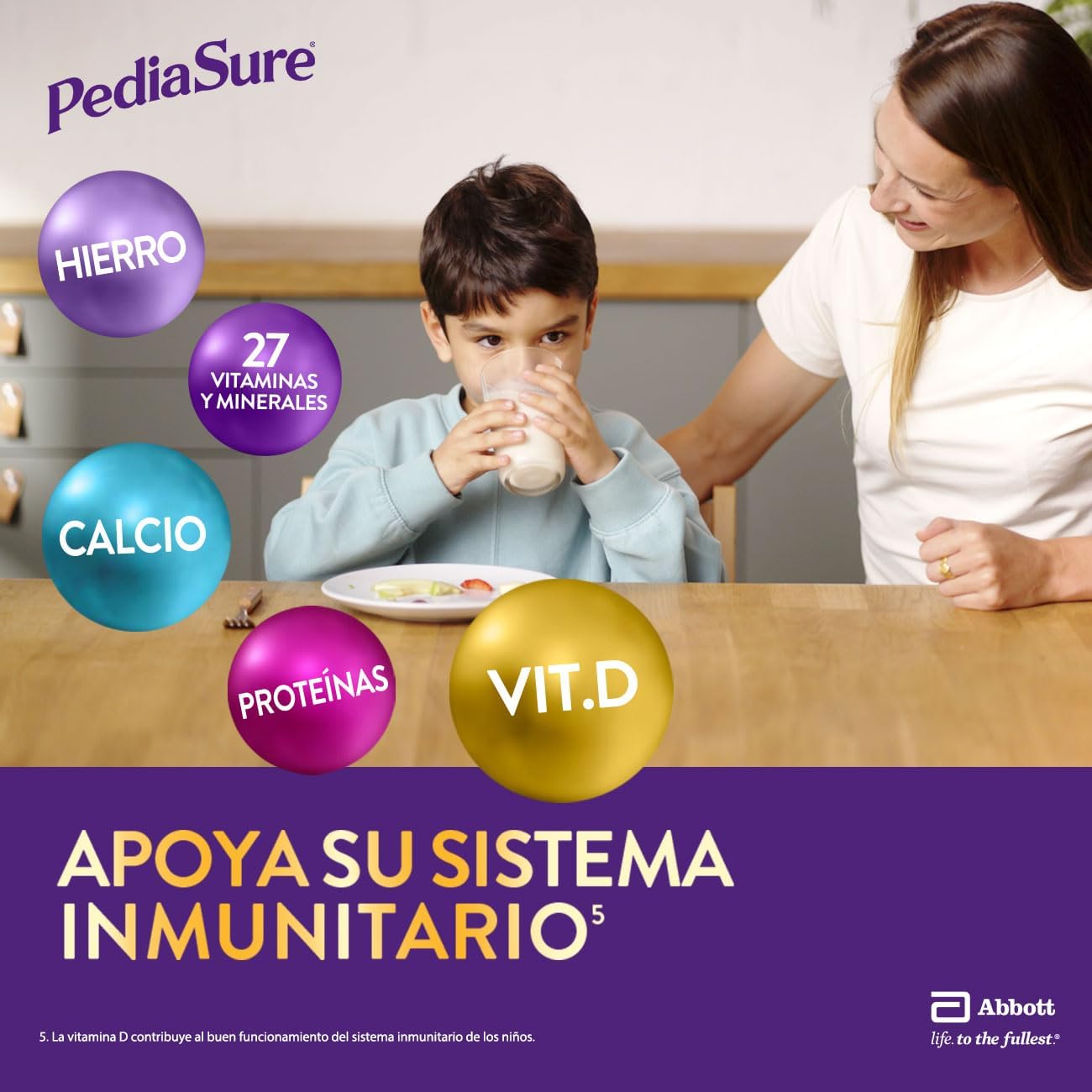 Detalle de PediaSure drink Sabor Chocolate 4x200 ml