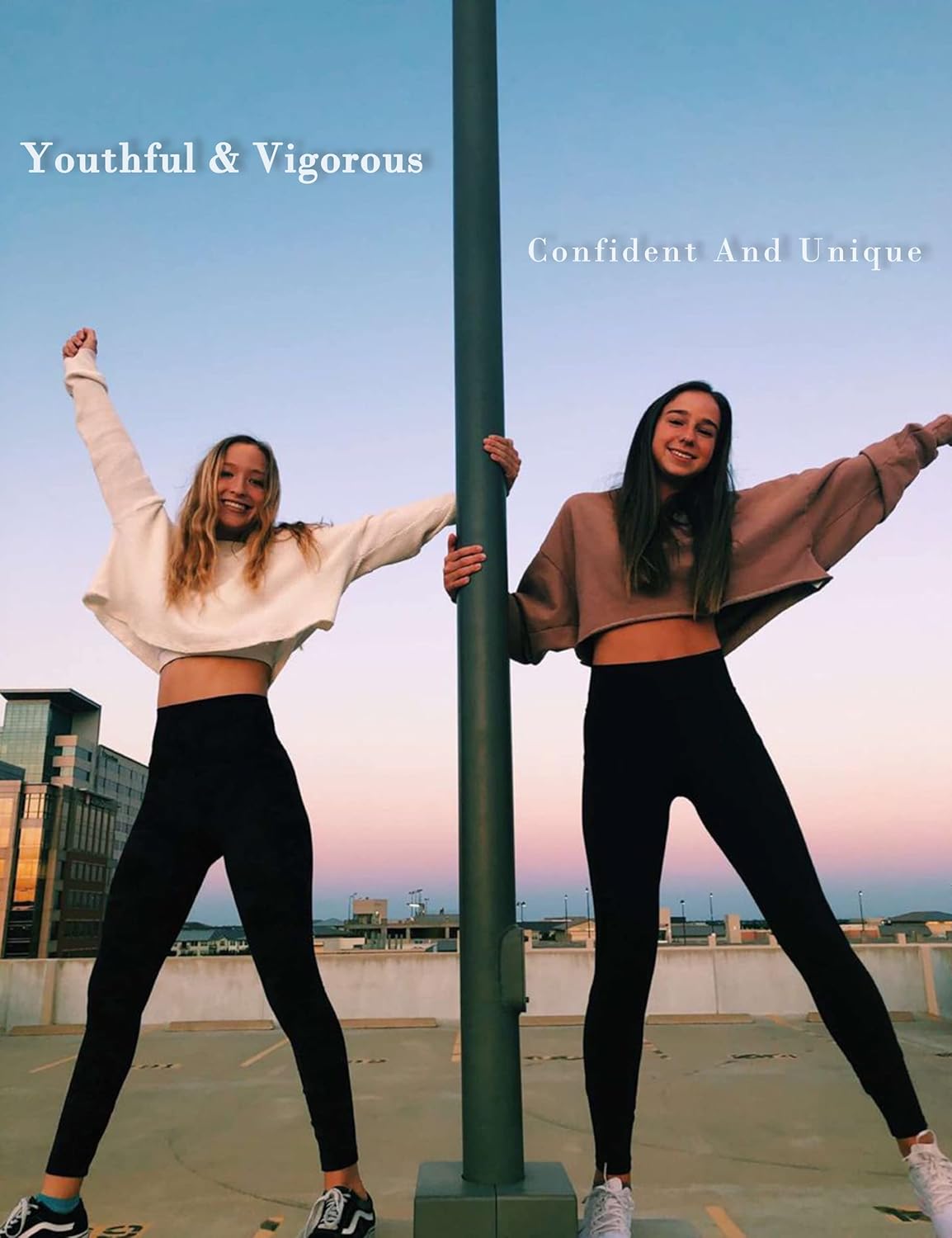 Thumbnail 3 de VALANDY Creamlush High Waisted Leggings for Women (S-3XL) – Buttery Soft 4-Way Stretch Tummy Control Workout, Yoga & Running Pants