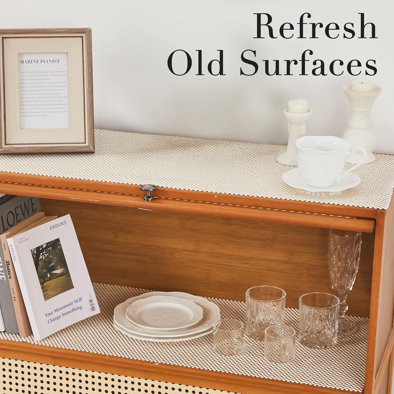 Thumbnail 5 de Beautysaid Shelf Liner, 12 in x 10 ft