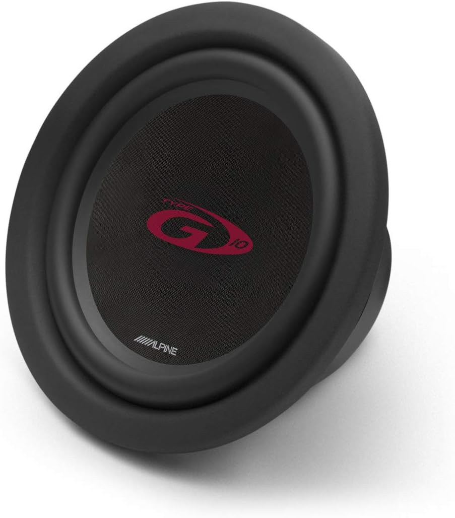 Detalle de Alpine SWG-1044 – subwoofer 10", 500 W, membrana z gumy butylowej