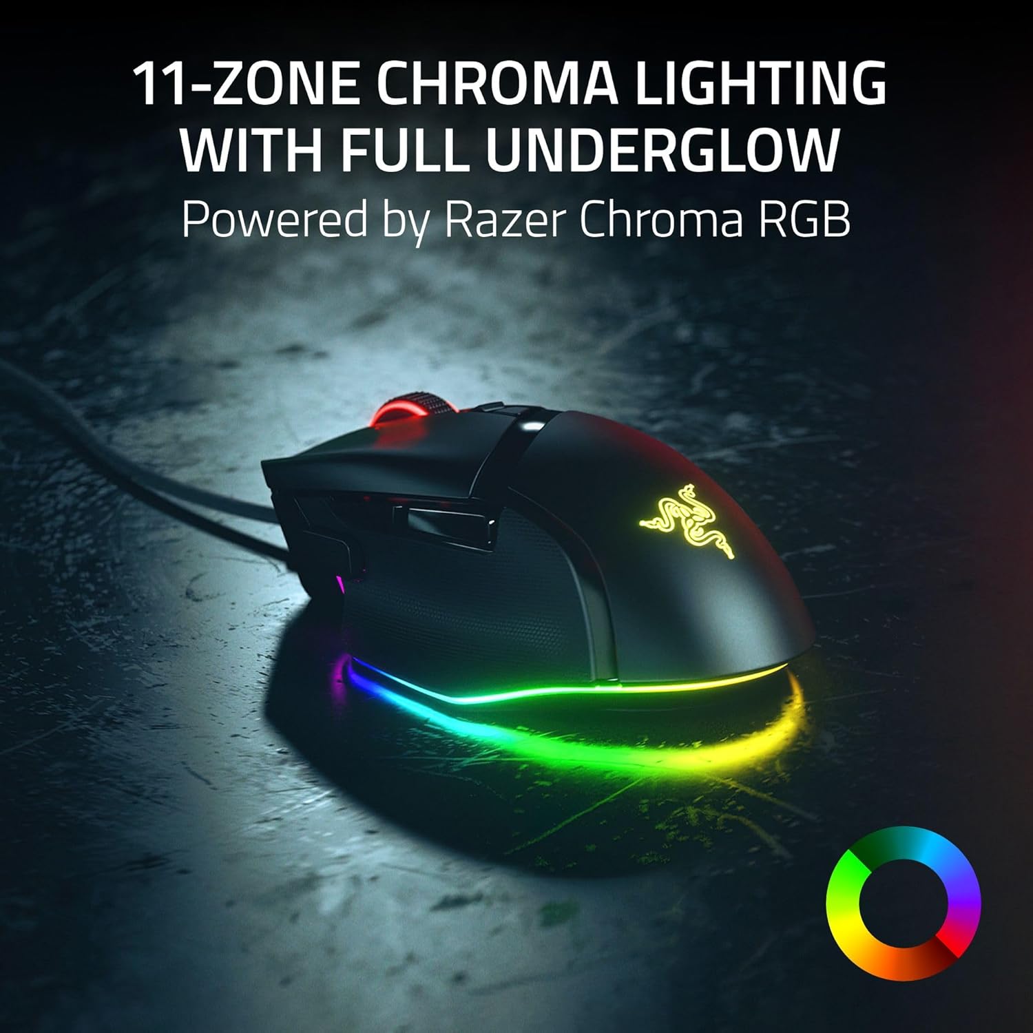 Thumbnail 4 de Razer Basilisk V3 35K Wired Ergonomic Gaming Mouse with HyperScroll Tilt Wheel