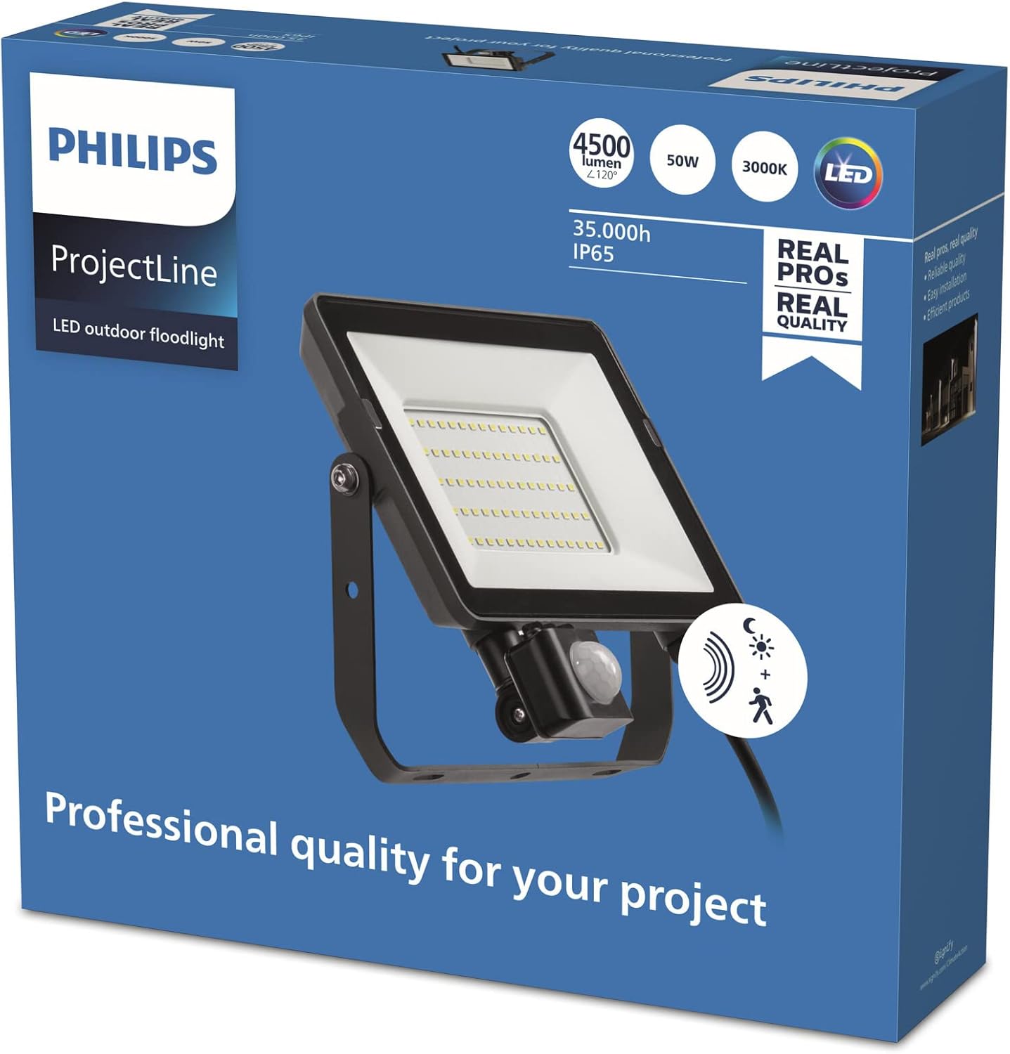 Thumbnail 2 de Projectline Floodlight 50W 3000K Sensor – Philips