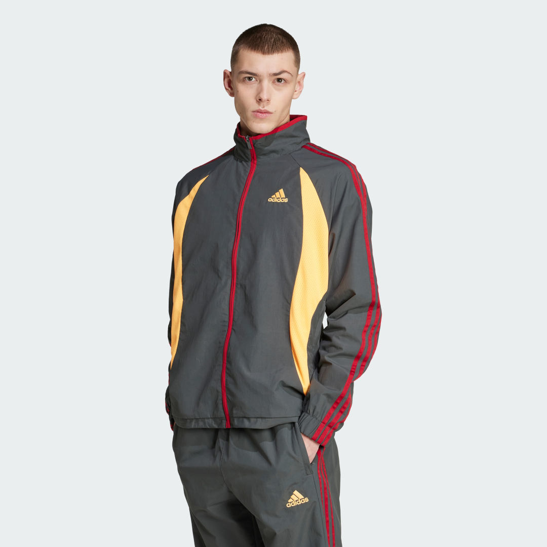 Detalle de Chaqueta Climacool de Adidas – Gris