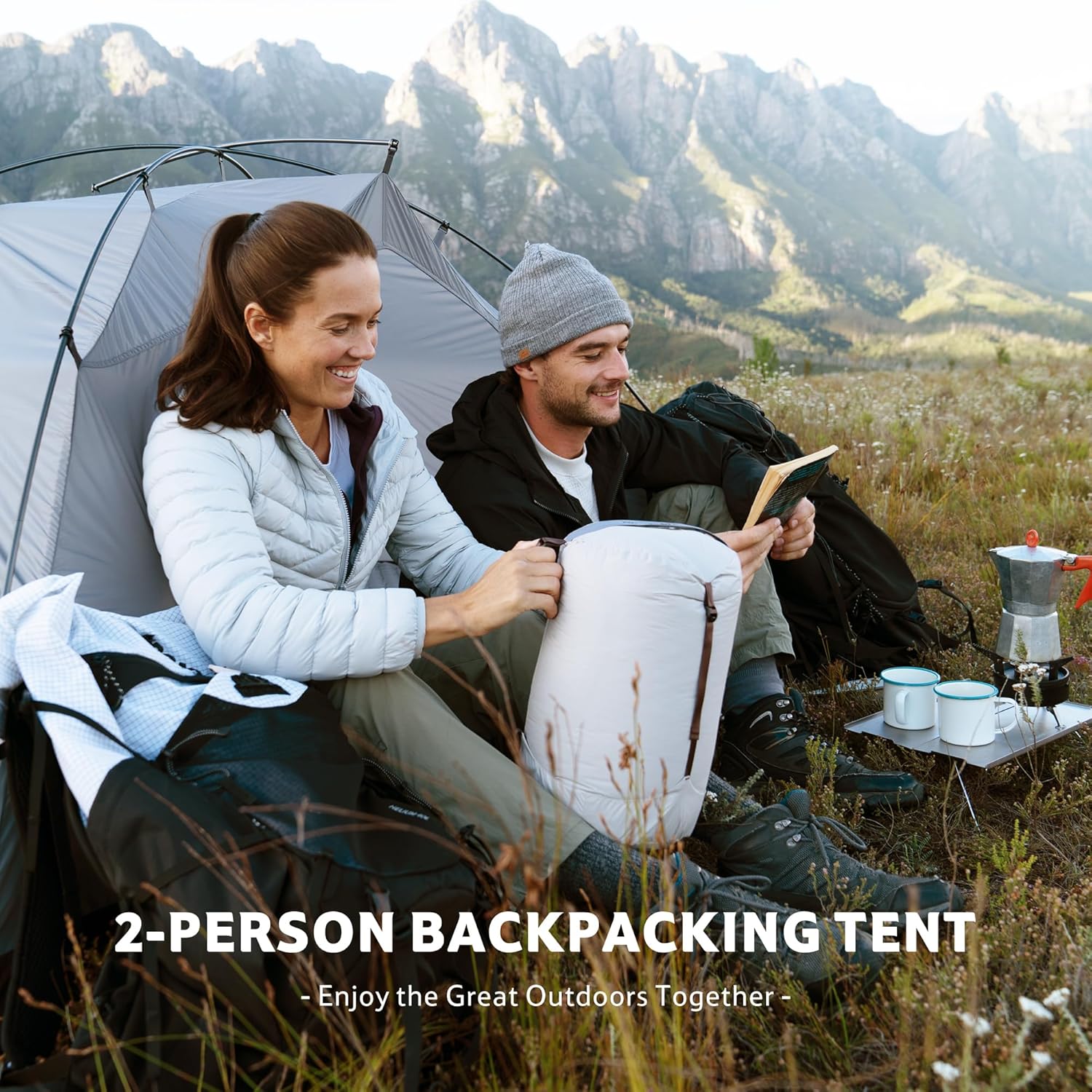 Thumbnail 6 de Naturehike Cloud Creek Tente de Camping 2/3 Personnes – Ultralégère et Imperméable, Protection Solaire UPF50+