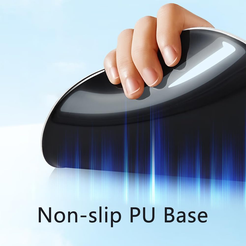 Detalle de JYWYBF Ergonomic Mouse Pad with Wrist Rest, Blue Gel Support, Non-Slip Base