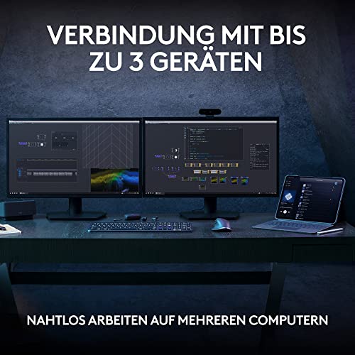 Thumbnail 10 de Logitech MX Keys S kabellose Tastatur – flüssiges Tippen, Multi-Device
