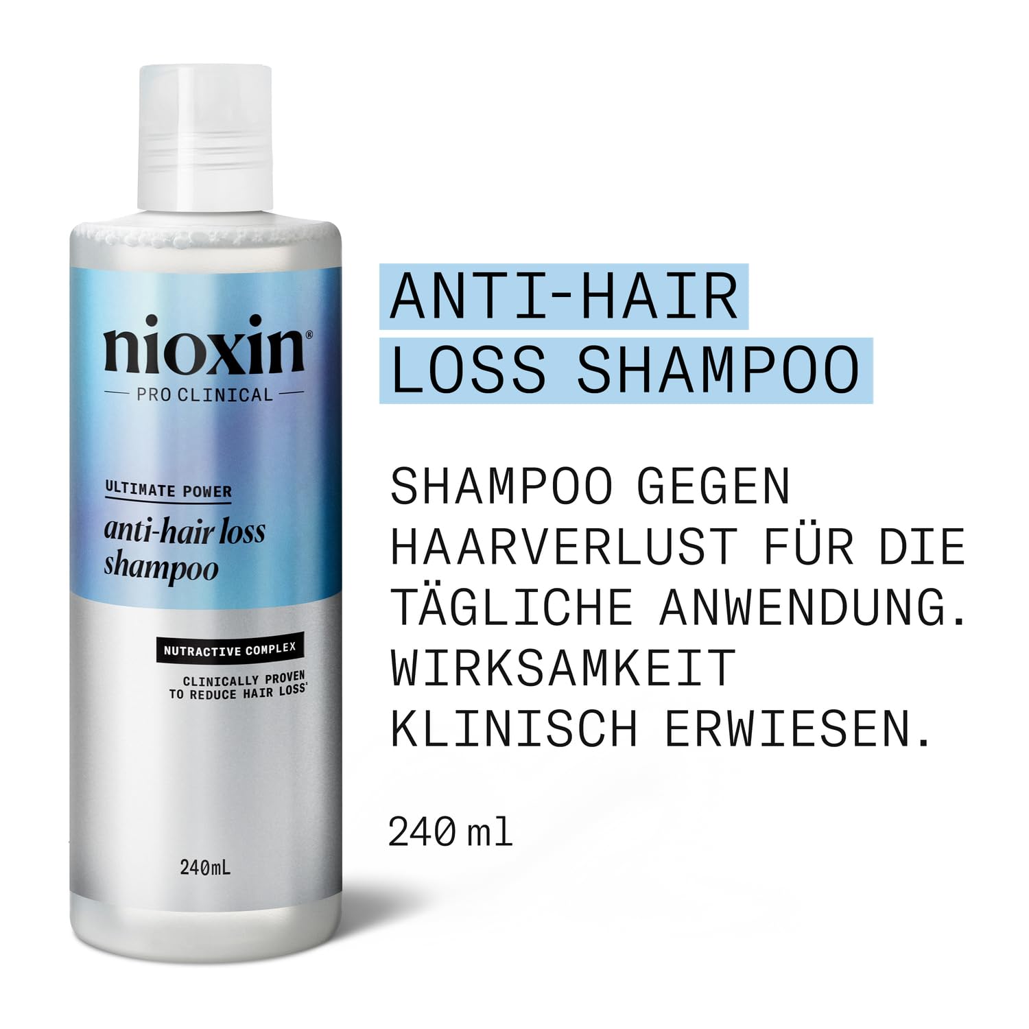 Thumbnail 1 de Nioxin Anti-Hair Loss Shampoo/Serum gegen Haarausfall mit Koffein und Niacinamid