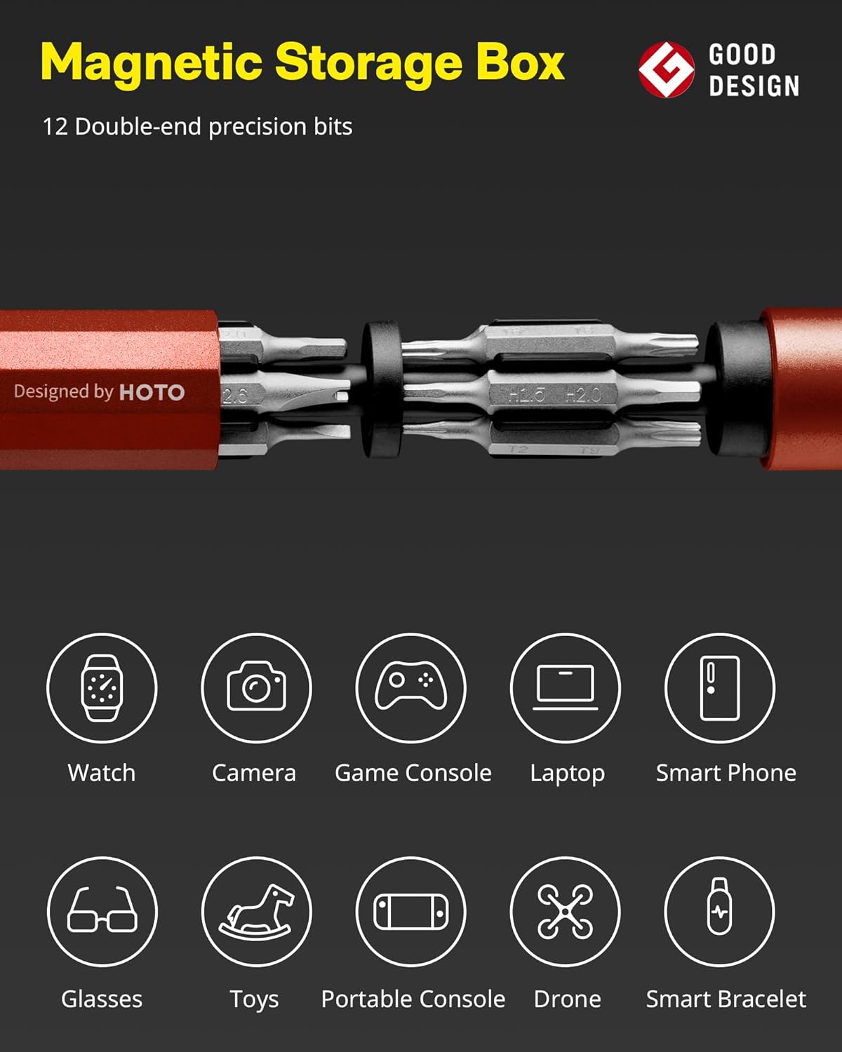 Thumbnail 4 de HOTO Precision Screwdriver Set 24-in-1