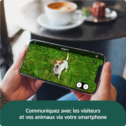 Detalle de Blink Outdoor 4 : caméra de surveillance sans fil HD 1080p avec autonomie jusqu'à 2 ans — Sync Module Core inclus