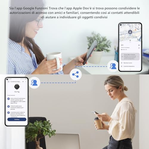 Thumbnail 5 de ATUVOS Air Tag Pro: Localizzatore Bluetooth dual-system per Android e iOS