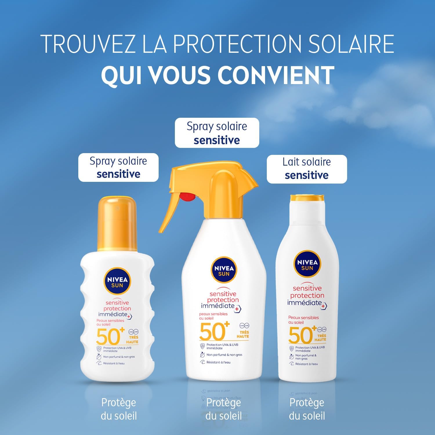 Thumbnail 5 de NIVEA SUN Sensitive FPS 50+ 200 ml